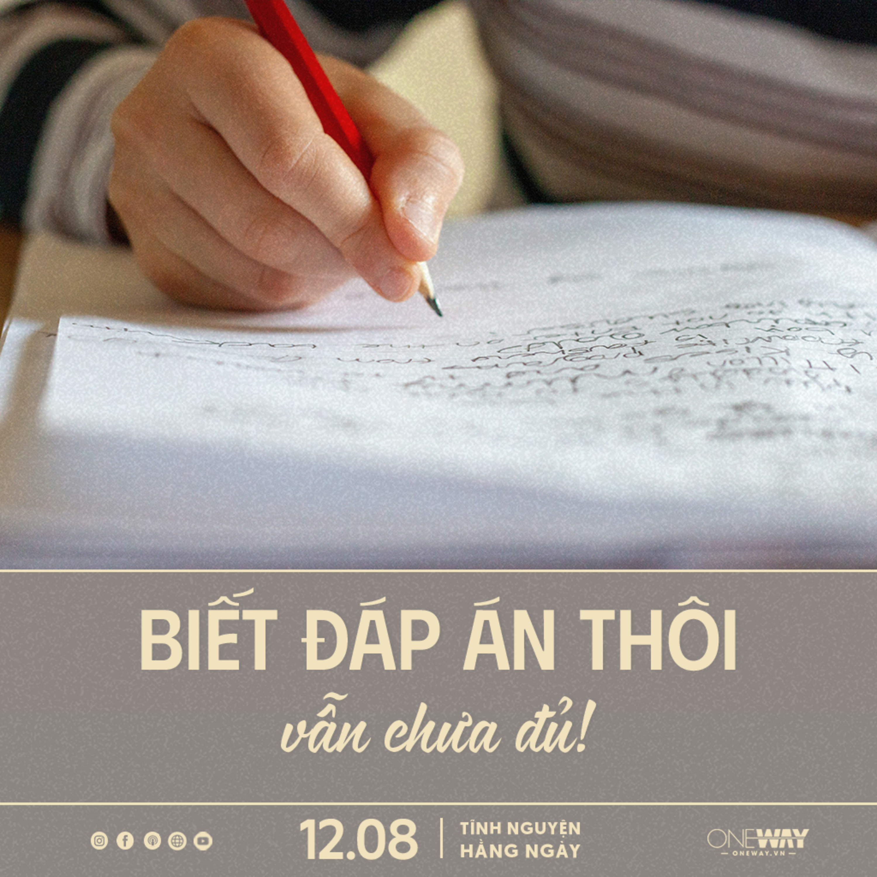 BIẾT ĐÁP ÁN THÔI VẪN CHƯA ĐỦ! Tĩnh Nguyện Hằng Ngày 12/08/2025 episode artwork