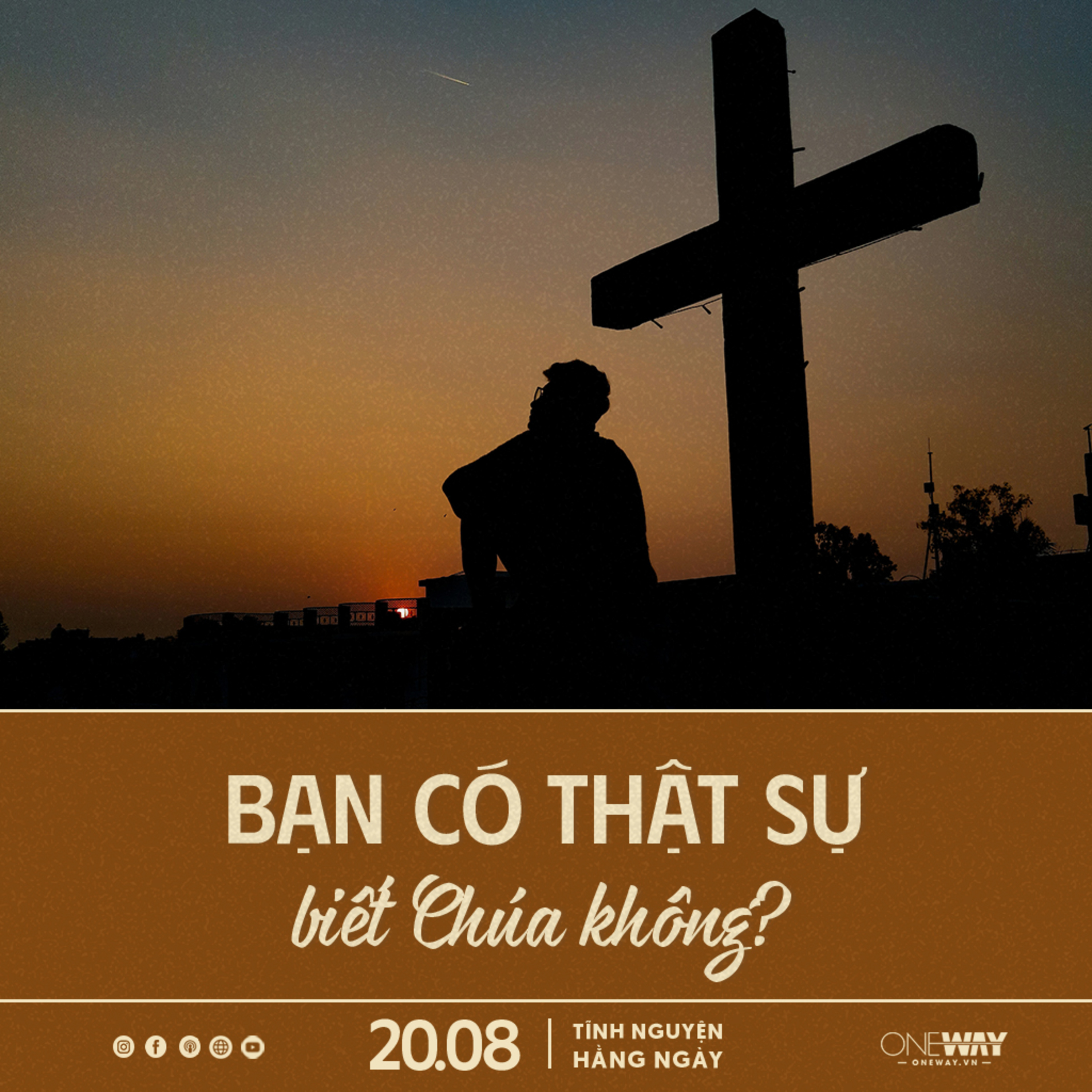 BẠN CÓ THẬT SỰ BIẾT CHÚA KHÔNG? | Tĩnh Nguyện Hằng Ngày 20/08/2025 episode artwork