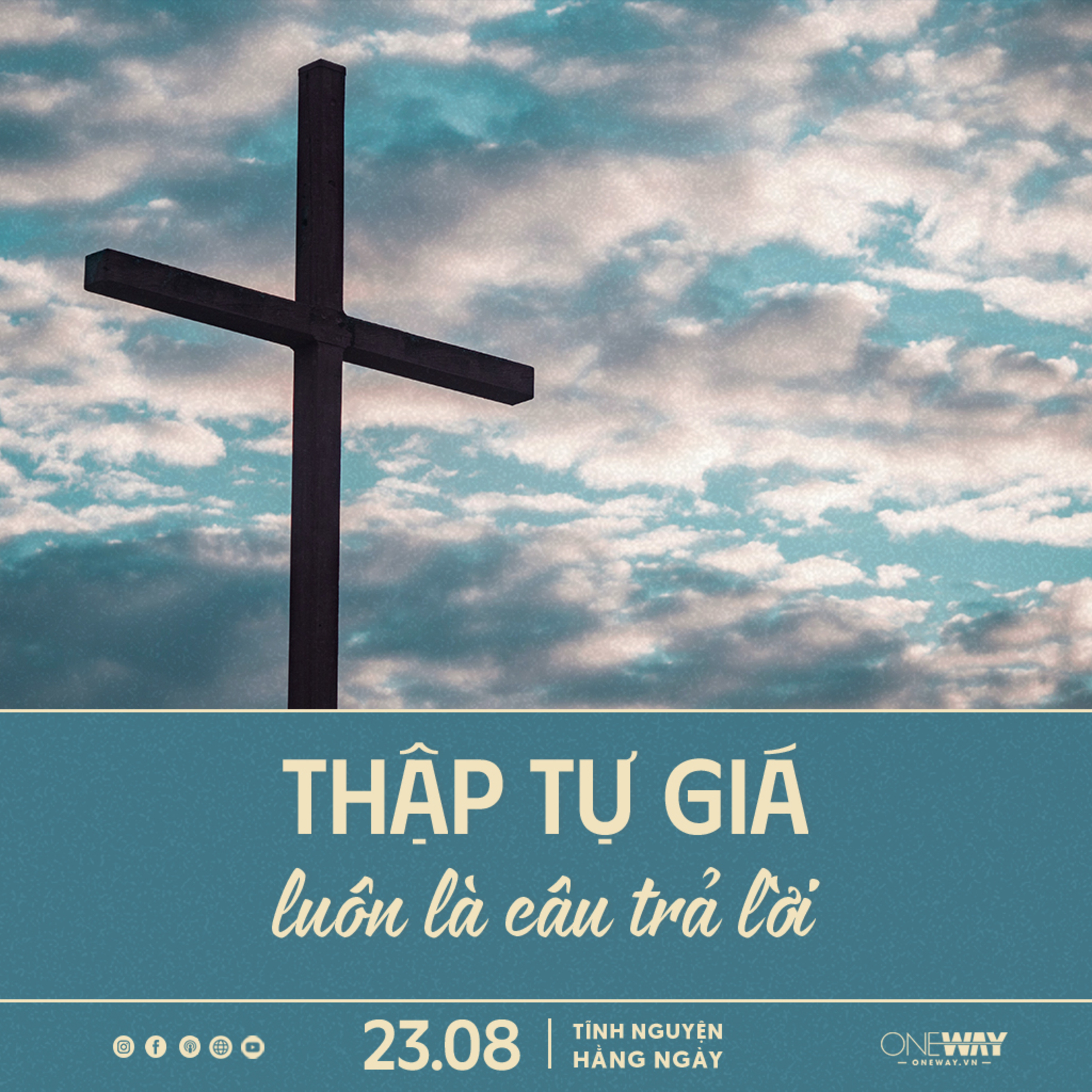 THẬP TỰ GIÁ LUÔN LÀ CÂU TRẢ LỜI | Tĩnh Nguyện Hằng Ngày 23/08/2025 episode artwork