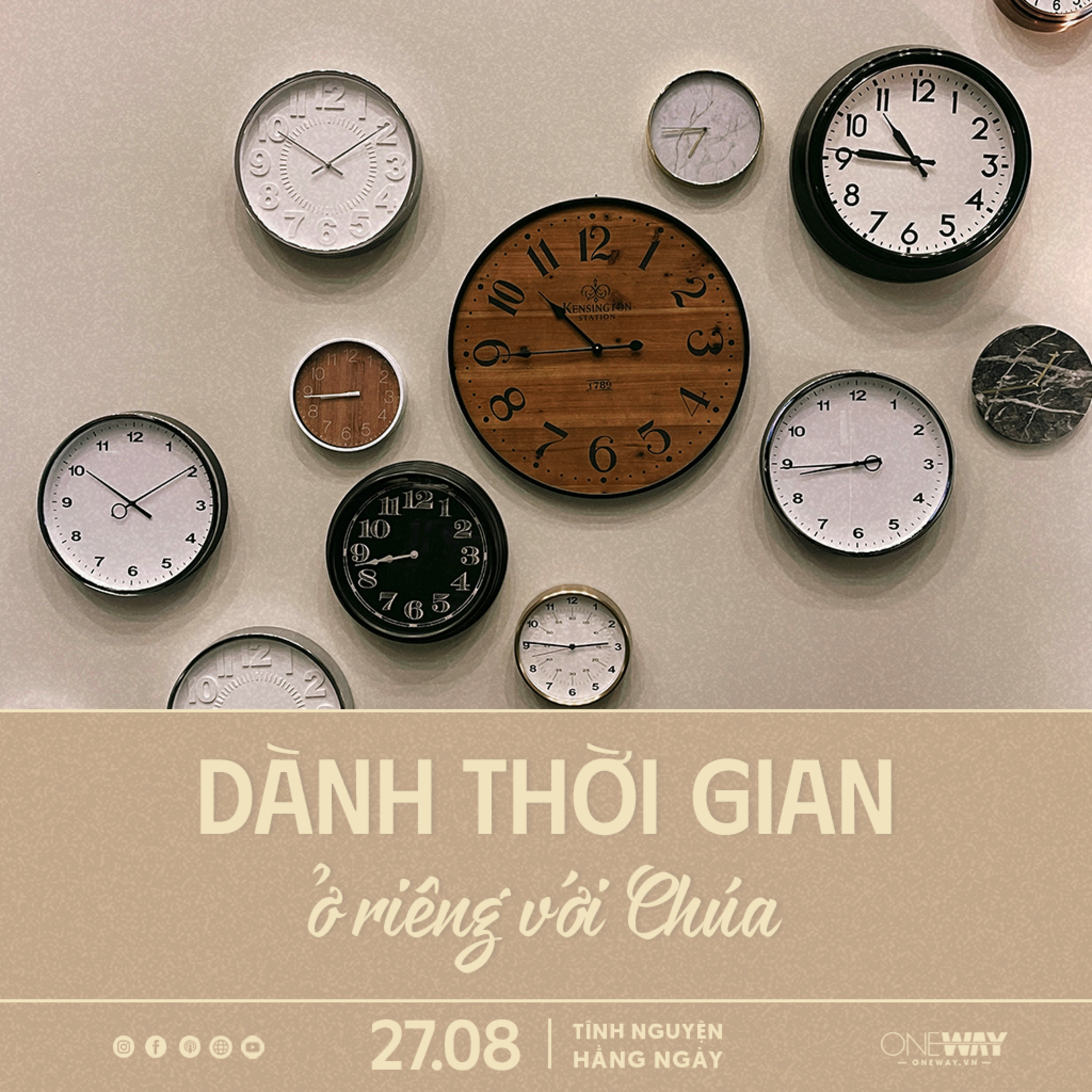 DÀNH THỜI GIAN Ở RIÊNG VỚI CHÚA | Tĩnh Nguyện Hằng Ngày 27/08/2025 episode artwork