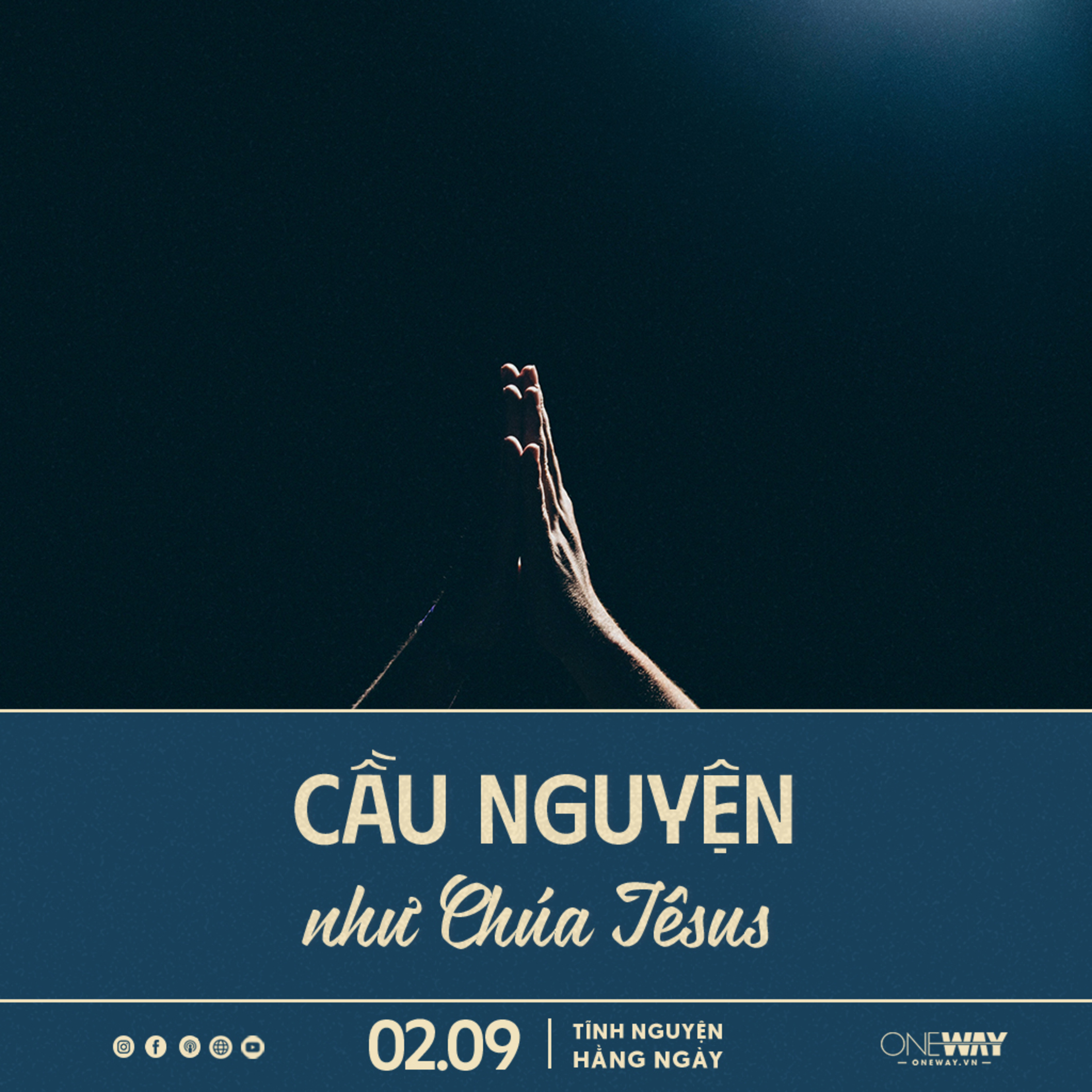 CẦU NGUYỆN NHƯ CHÚA JÊSUS | Tĩnh Nguyện Hằng Ngày 02/09/2025 episode artwork