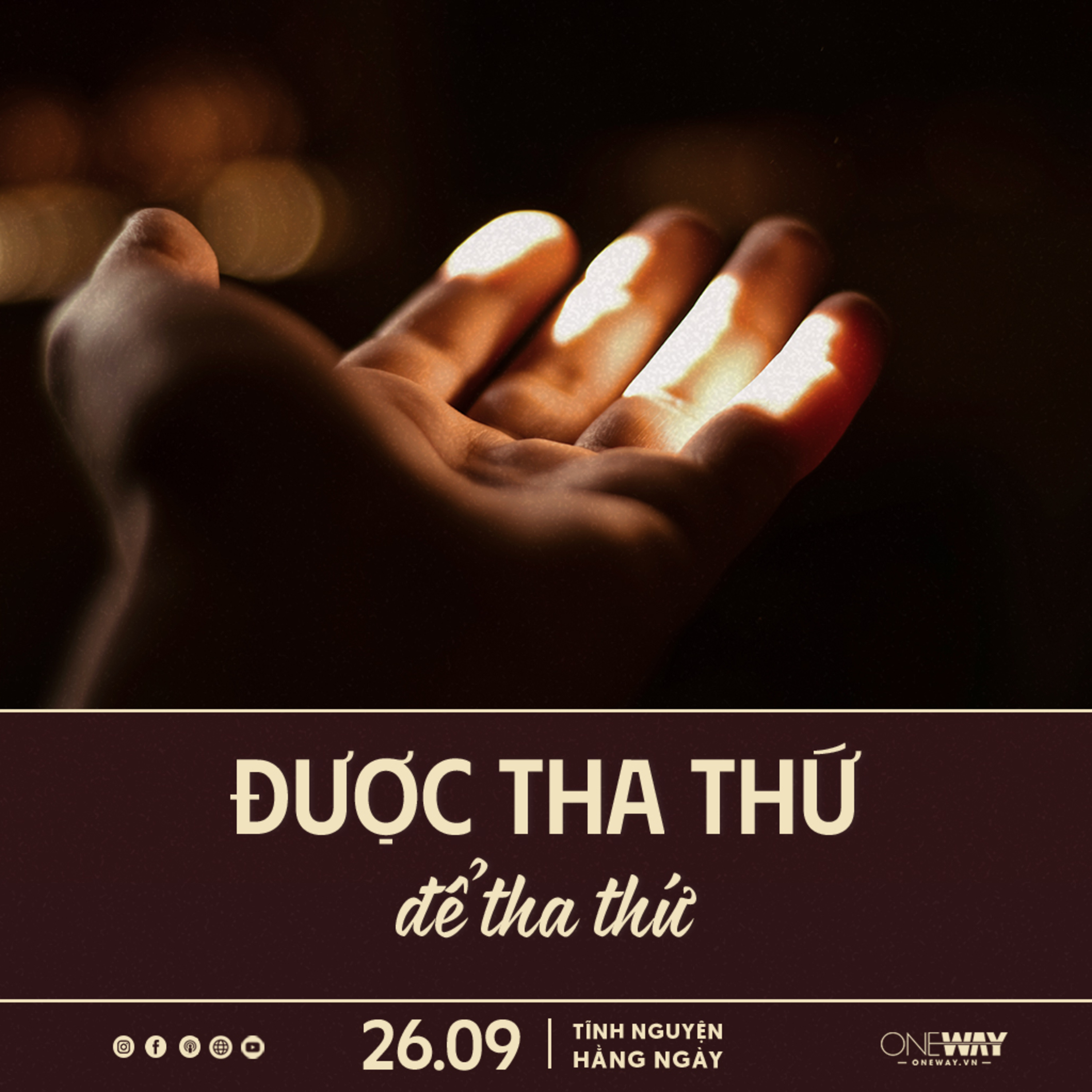 ĐƯỢC THA THỨ ĐỂ THA THỨ | Tĩnh Nguyện Hằng Ngày 26/09/2025 episode artwork