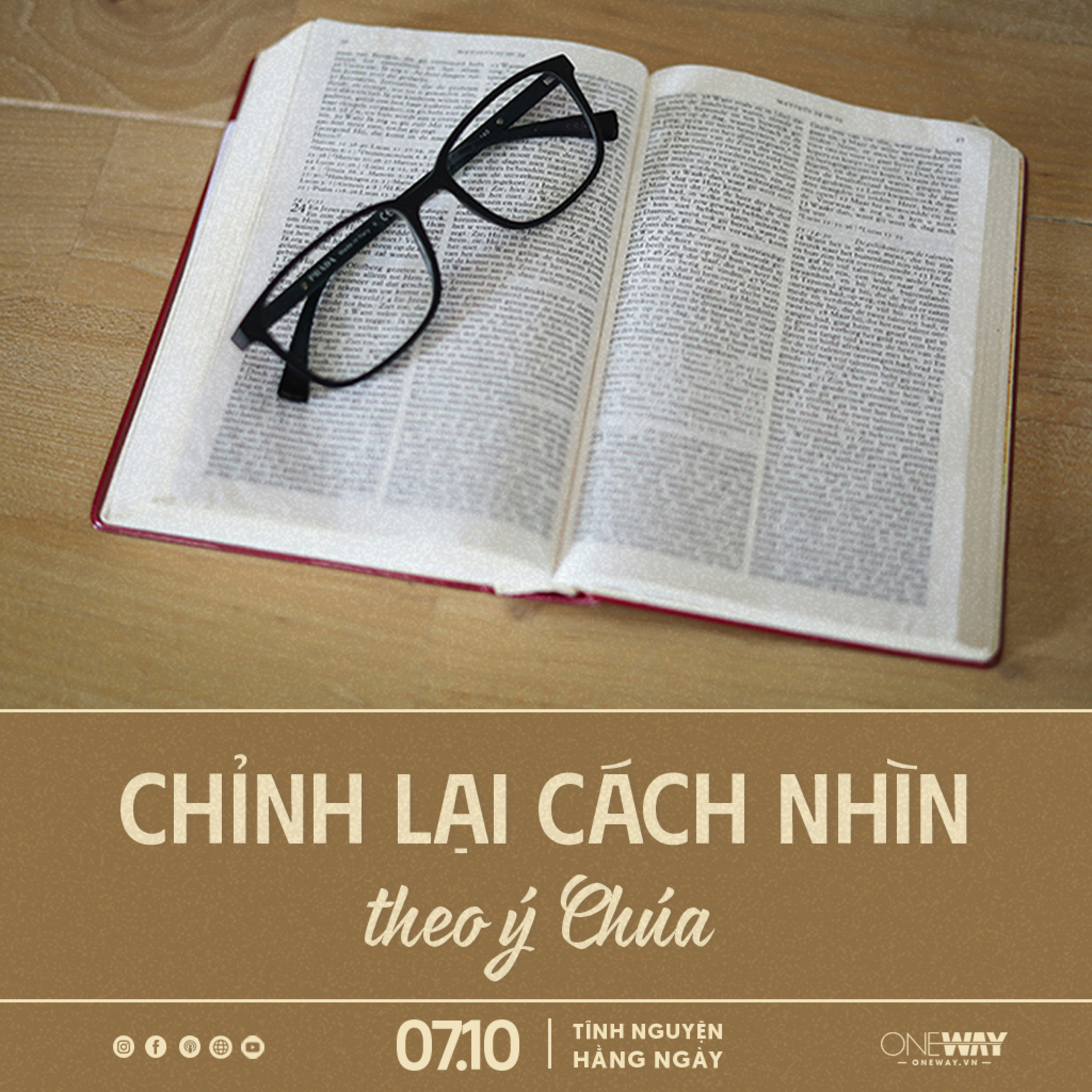 CHỈNH LẠI CÁCH NHÌN THEO Ý CHÚA | Tĩnh Nguyện Hằng Ngày 07/10/2025 episode artwork