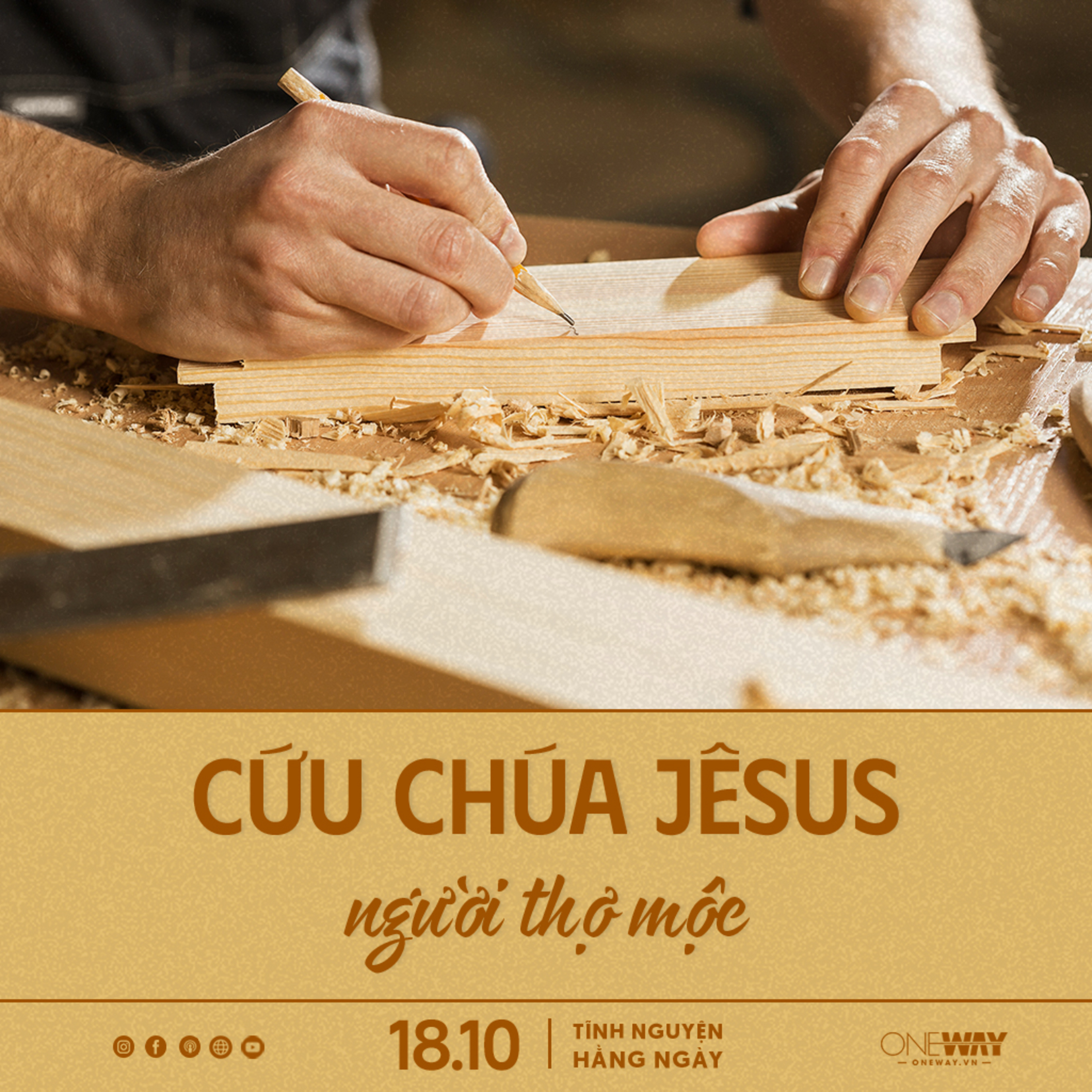 CỨU CHÚA JÊSUS - NGƯỜI THỢ MỘC | Tĩnh Nguyện Hằng Ngày episode artwork