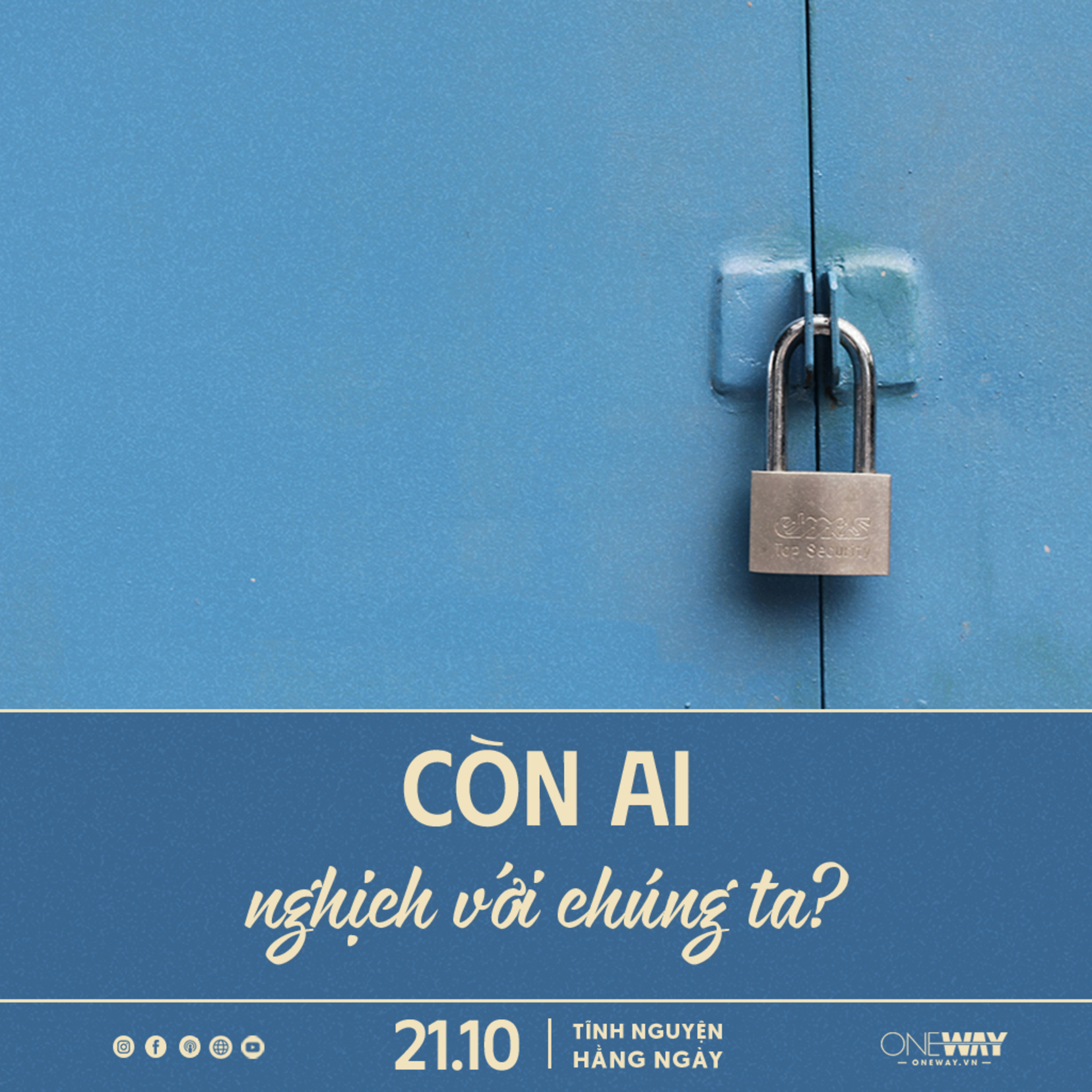 CÒN AI NGHỊCH VỚI CHÚNG TA? | Tĩnh Nguyện Hằng Ngày 21/10/2025 episode artwork