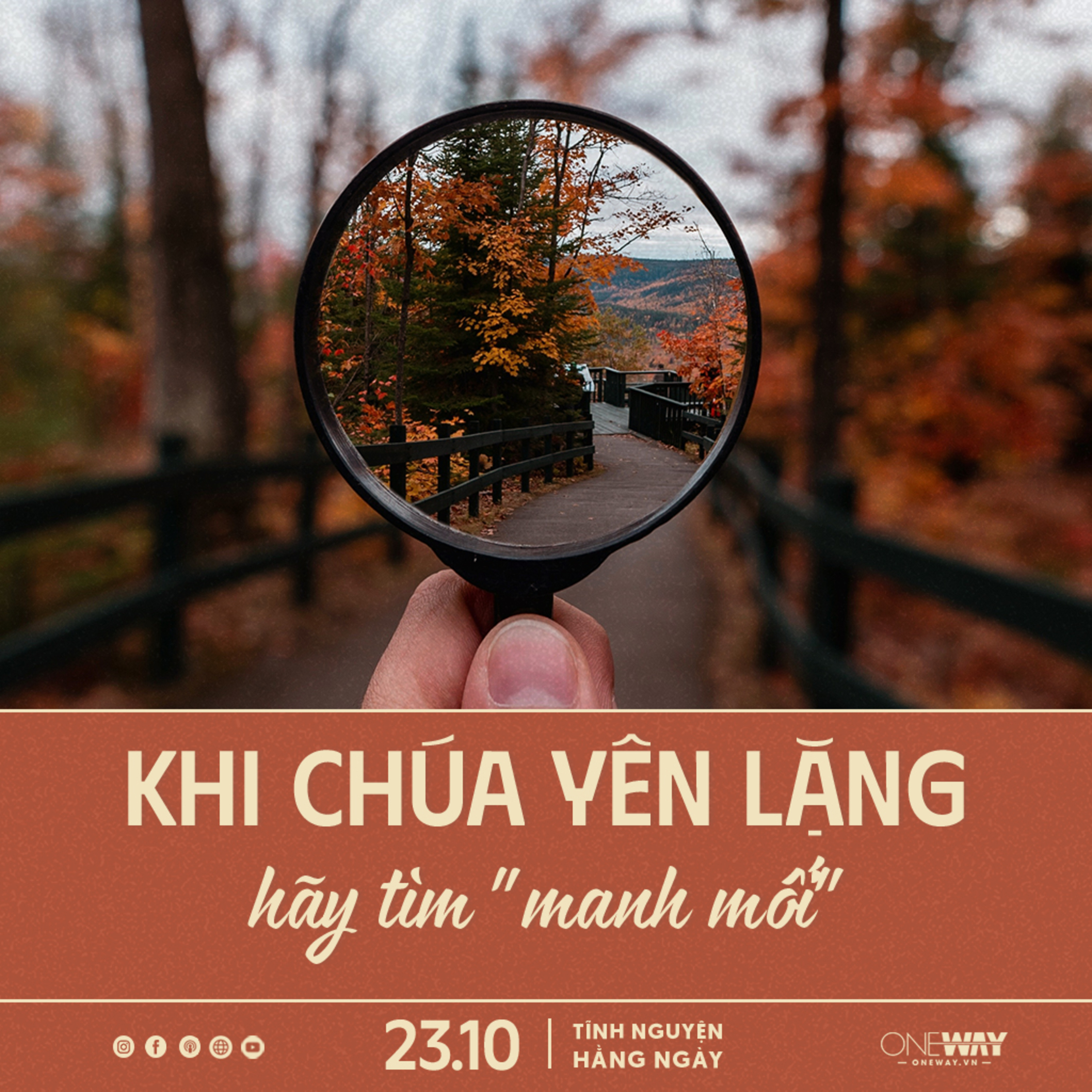 KHI CHÚA YÊN LẶNG, HÃY TÌM “MANH MỐI” | Tĩnh Nguyện Hằng Ngày 23/10/2025 episode artwork