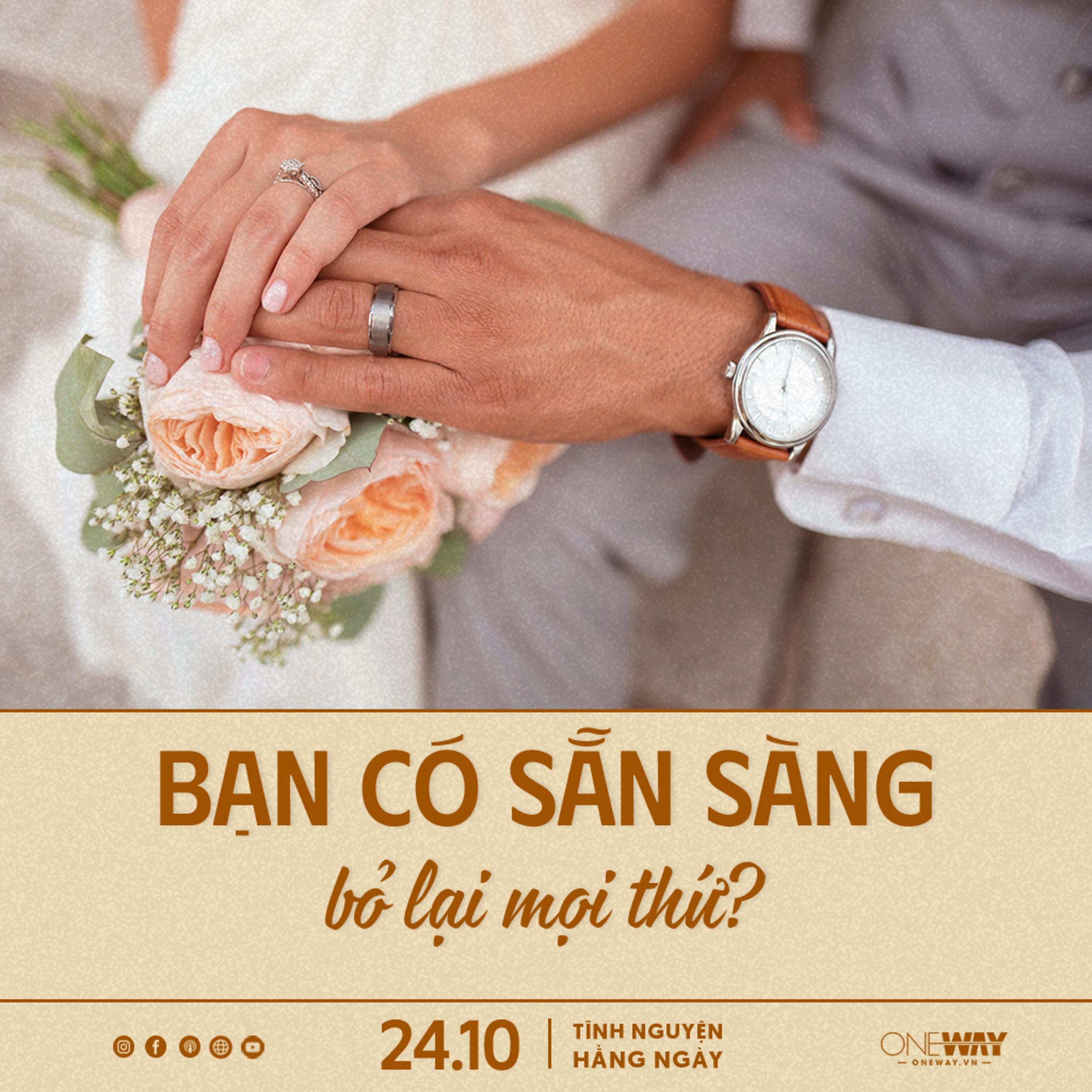 BẠN CÓ SẴN SÀNG BỎ LẠI MỌI THỨ? | Tĩnh Nguyện Hằng Ngày 24/10/2025 episode artwork
