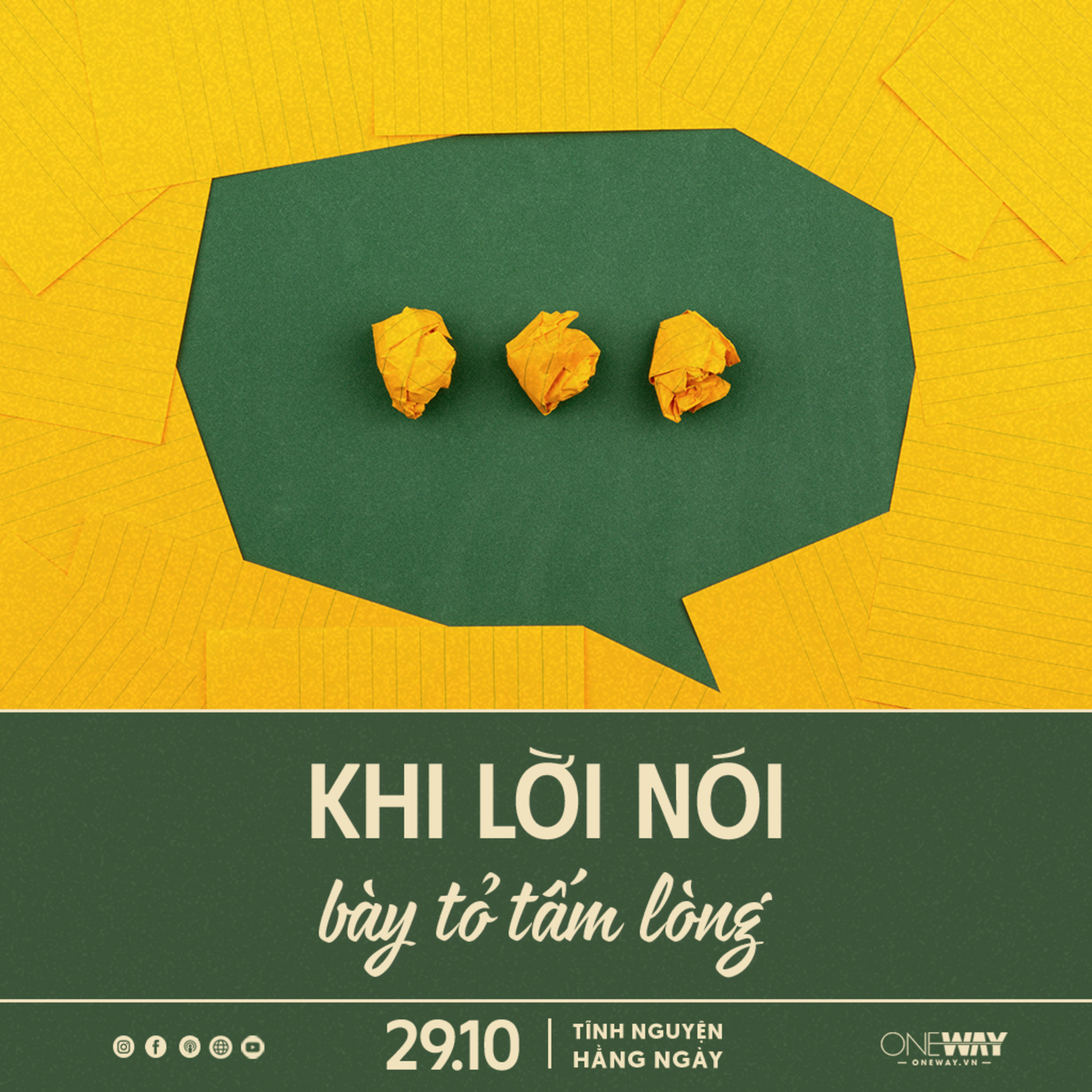 KHI LỜI NÓI BÀY TỎ TẤM LÒNG | Tĩnh Nguyện Hằng Ngày 29/10/2025 KHI LỜI NÓI BÀY TỎ TẤM LÒNG | Tĩnh Nguyện Hằng Ngày 29/10/2025