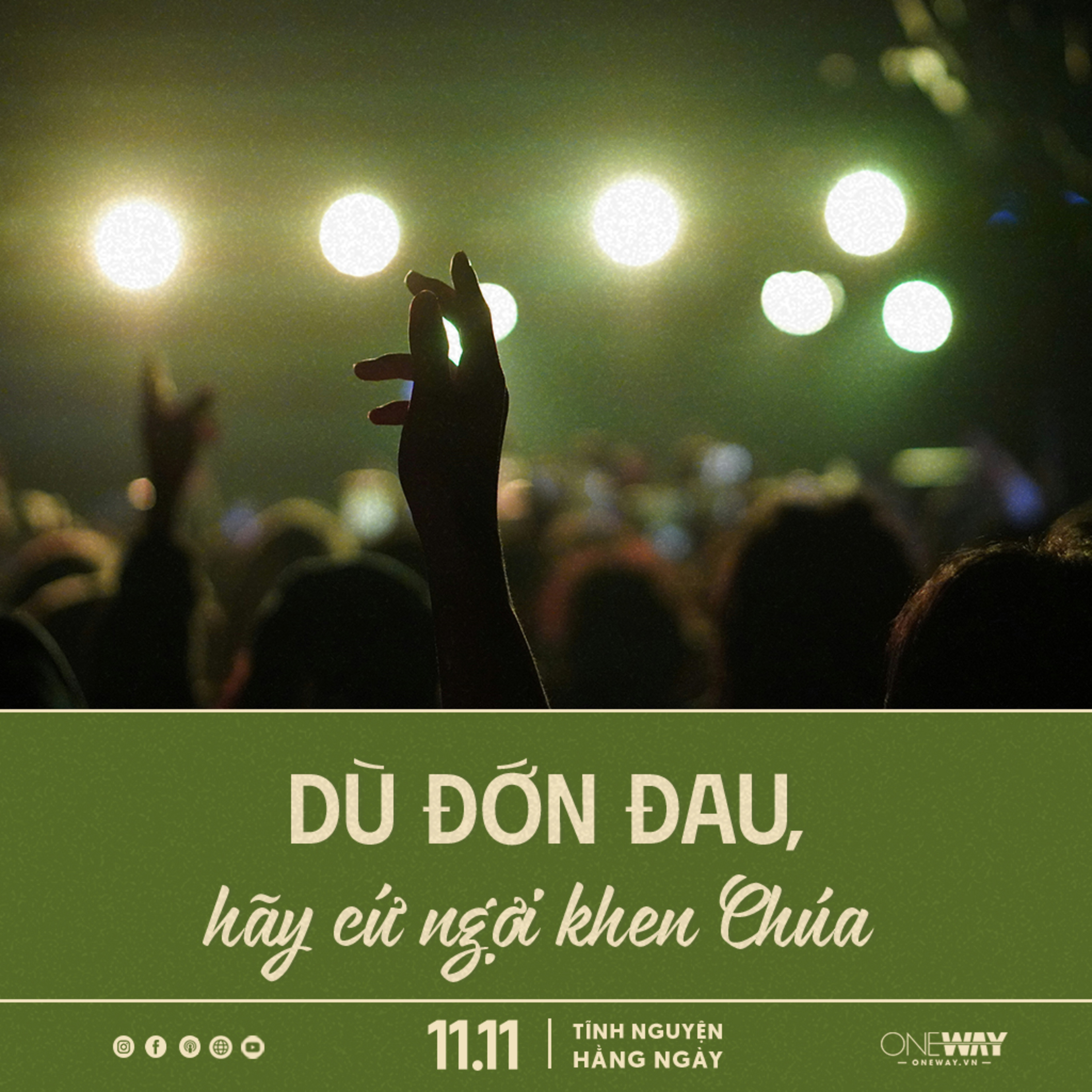 DÙ ĐỚN ĐAU, HÃY CỨ NGỢI KHEN CHÚA | Tĩnh Nguyện Hằng Ngày 11/11/2025 episode artwork