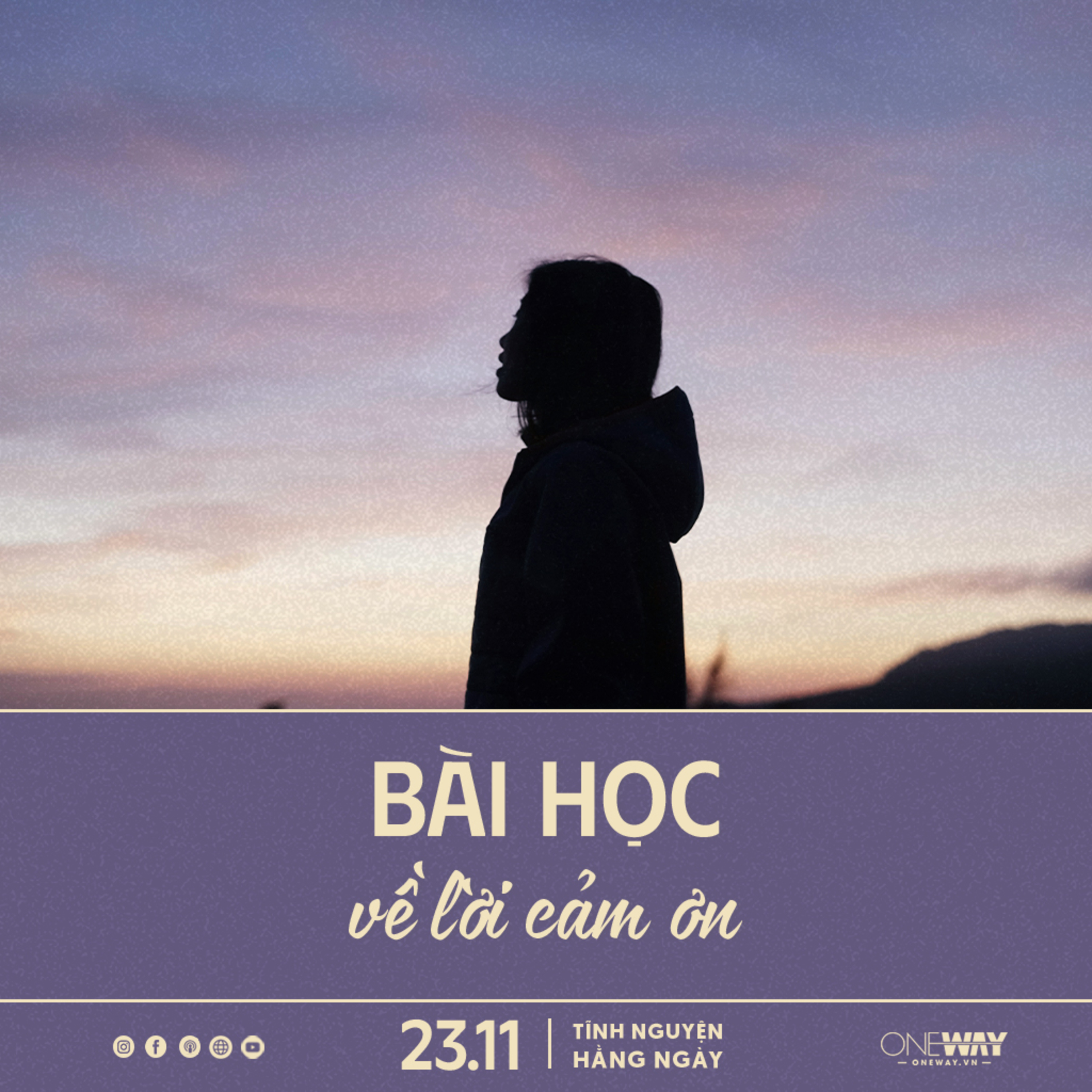 BÀI HỌC VỀ LỜI CẢM ƠN | Tĩnh Nguyện Hằng Ngày 23/11/2025 episode artwork