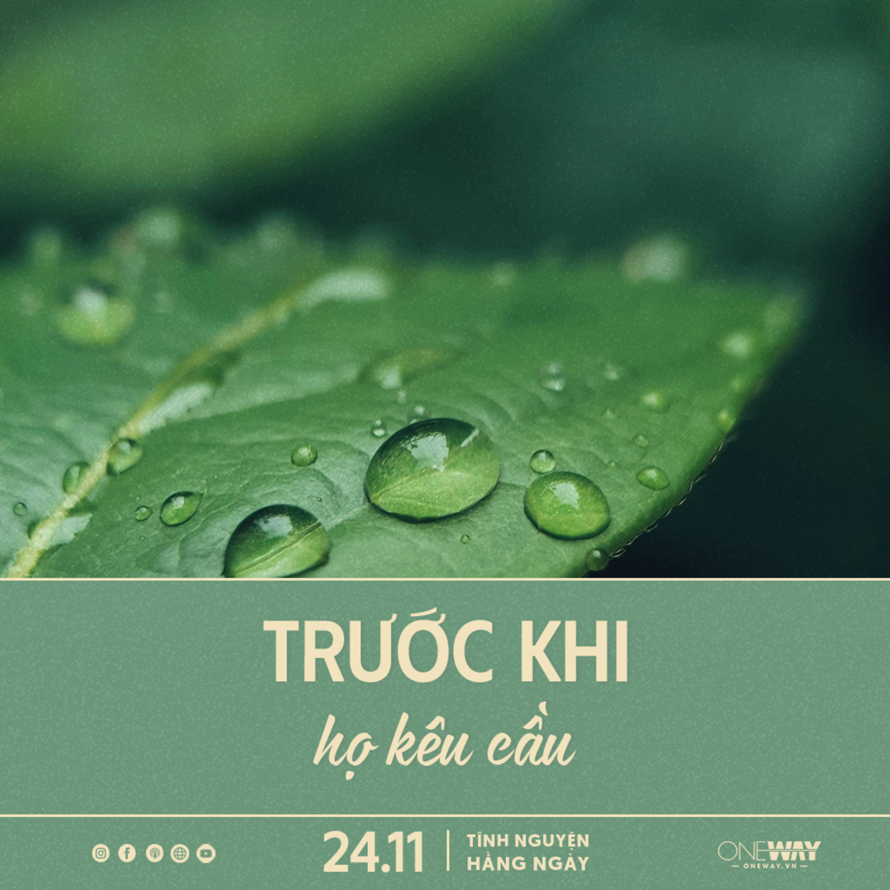 TRƯỚC KHI HỌ KÊU CẦU | Tĩnh Nguyện Hằng Ngày 24/11/2025 episode artwork