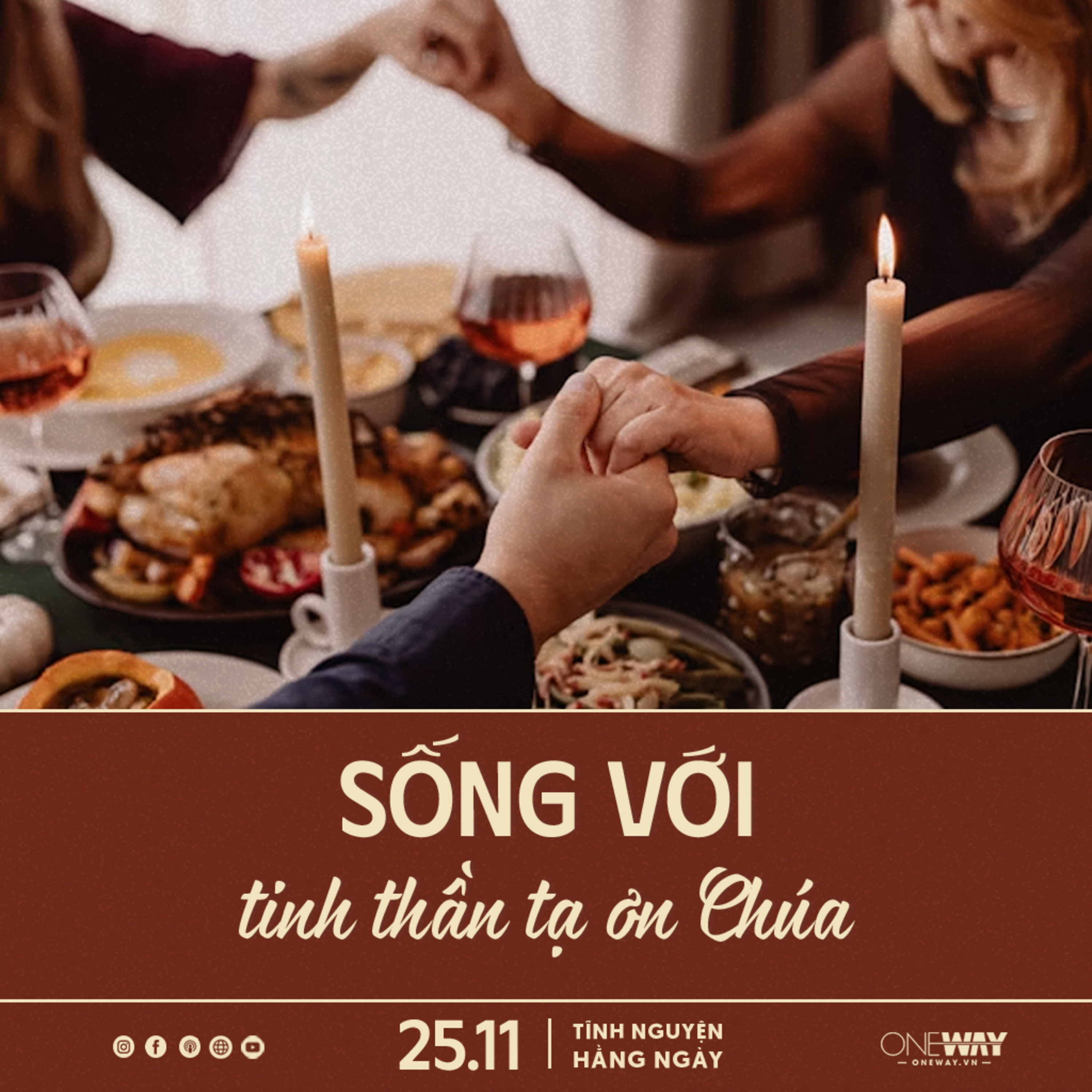 SỐNG VỚI TINH THẦN TẠ ƠN CHÚA | Tĩnh Nguyện Hằng Ngày 25/11/2025 episode artwork