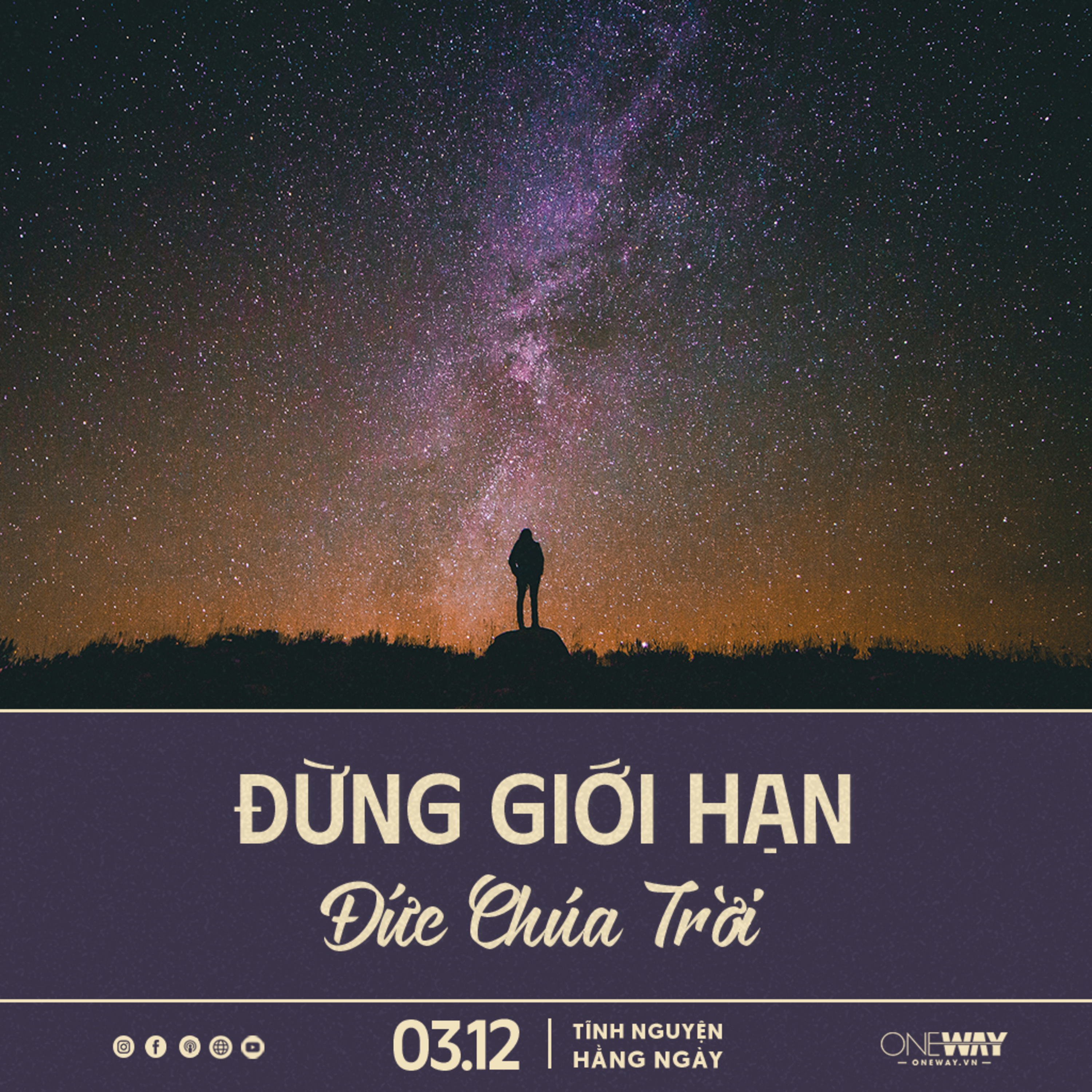 ĐỪNG GIỚI HẠN ĐỨC CHÚA TRỜI | Tĩnh Nguyện Hằng Ngày 03/12/2025 episode artwork