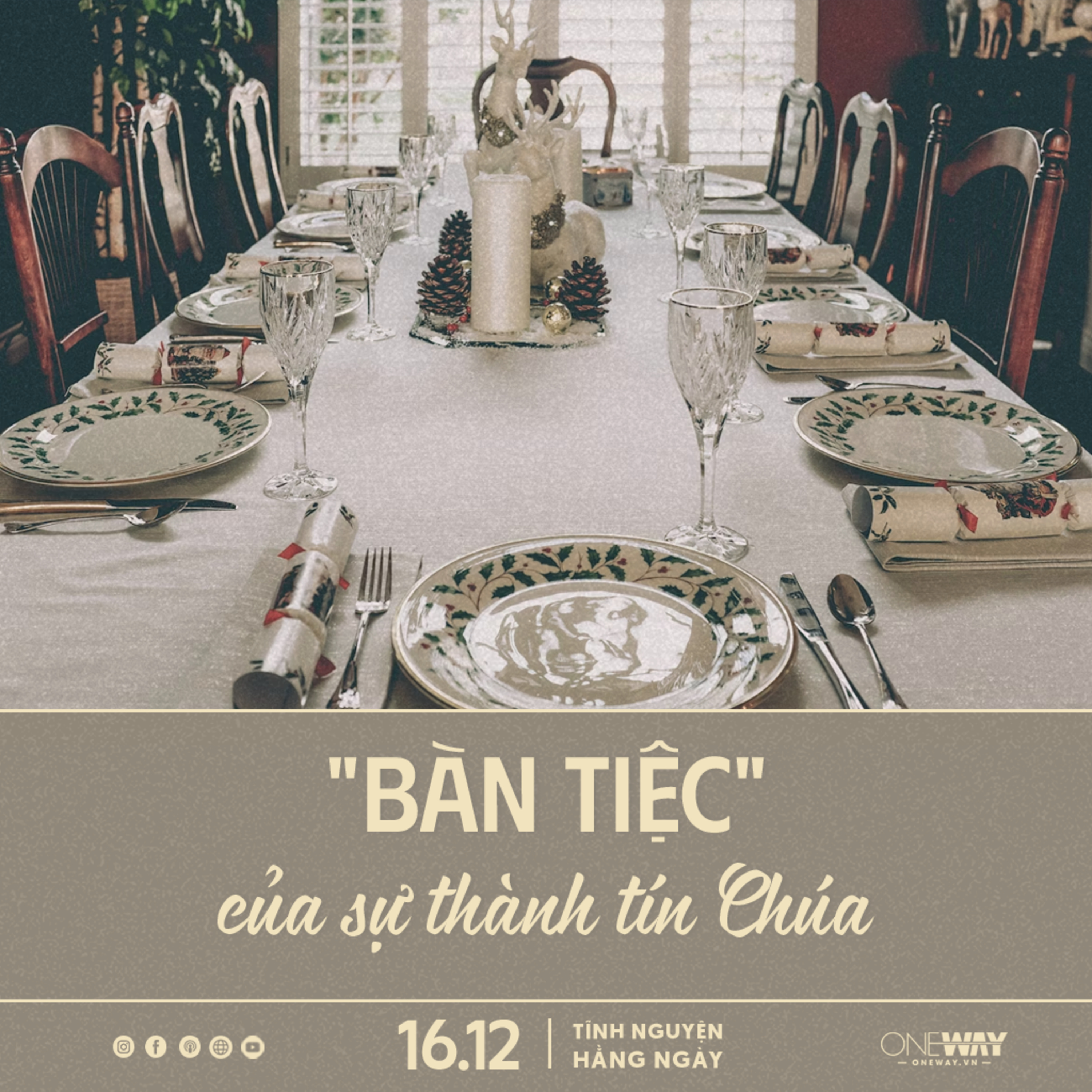 “BÀN TIỆC” CỦA SỰ THÀNH TÍN CHÚA | Tĩnh Nguyện Hằng Ngày 16/12/2025 episode artwork