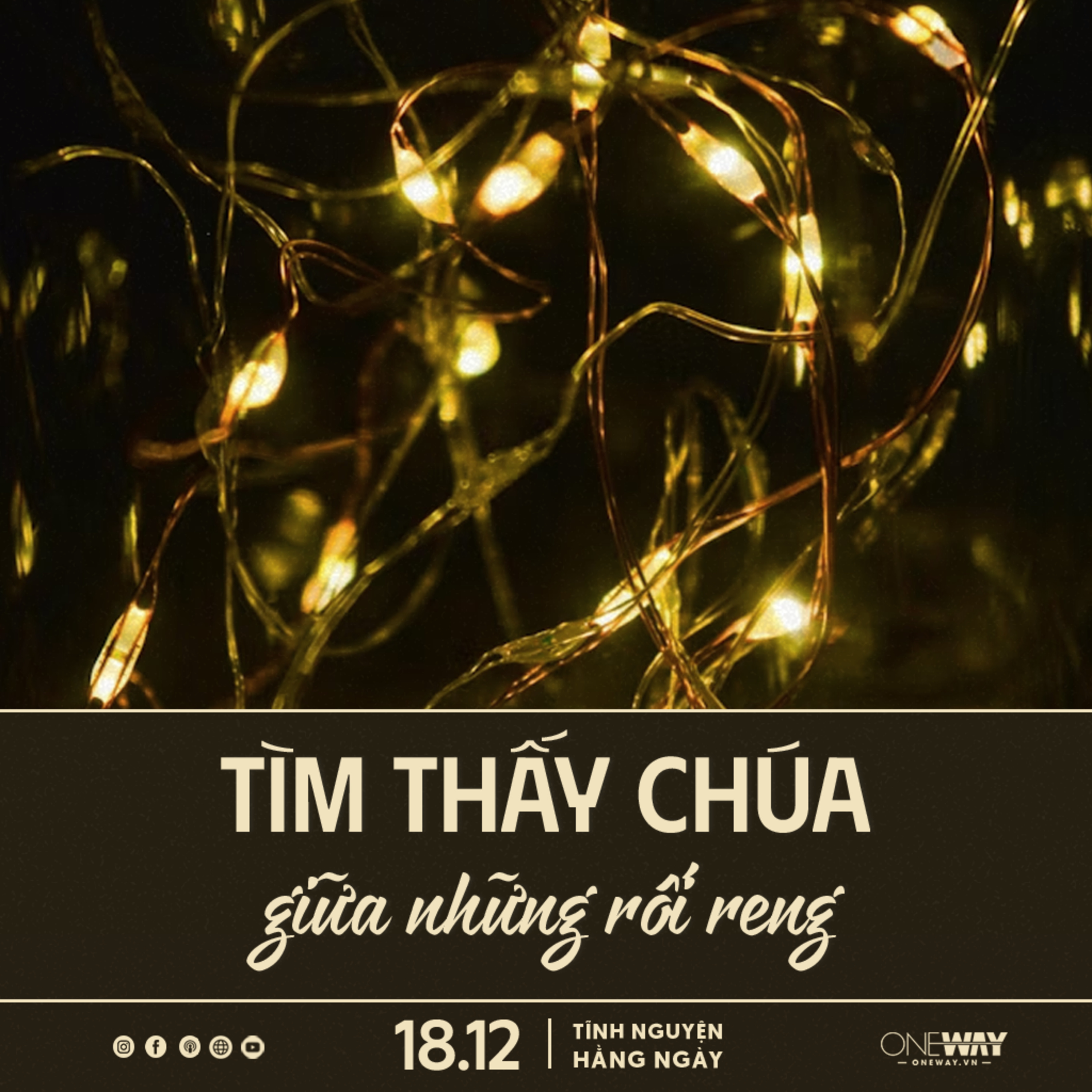 TÌM THẤY CHÚA GIỮA NHỮNG RỐI REN | Tĩnh Nguyện Hằng Ngày 18/12/2025 episode artwork