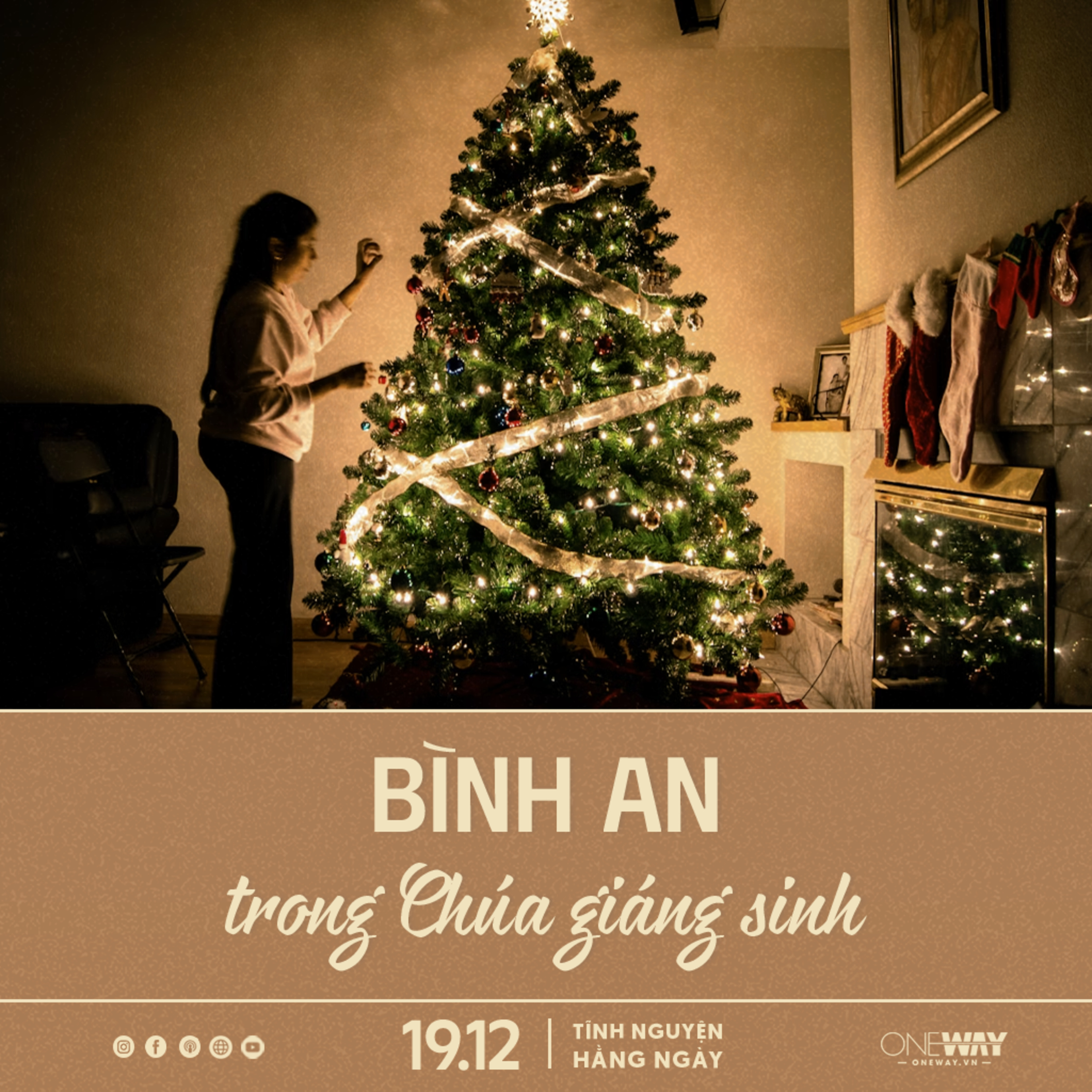 BÌNH AN TRONG CHÚA GIÁNG | Tĩnh Nguyện Hằng Ngày 19/12/2025 episode artwork