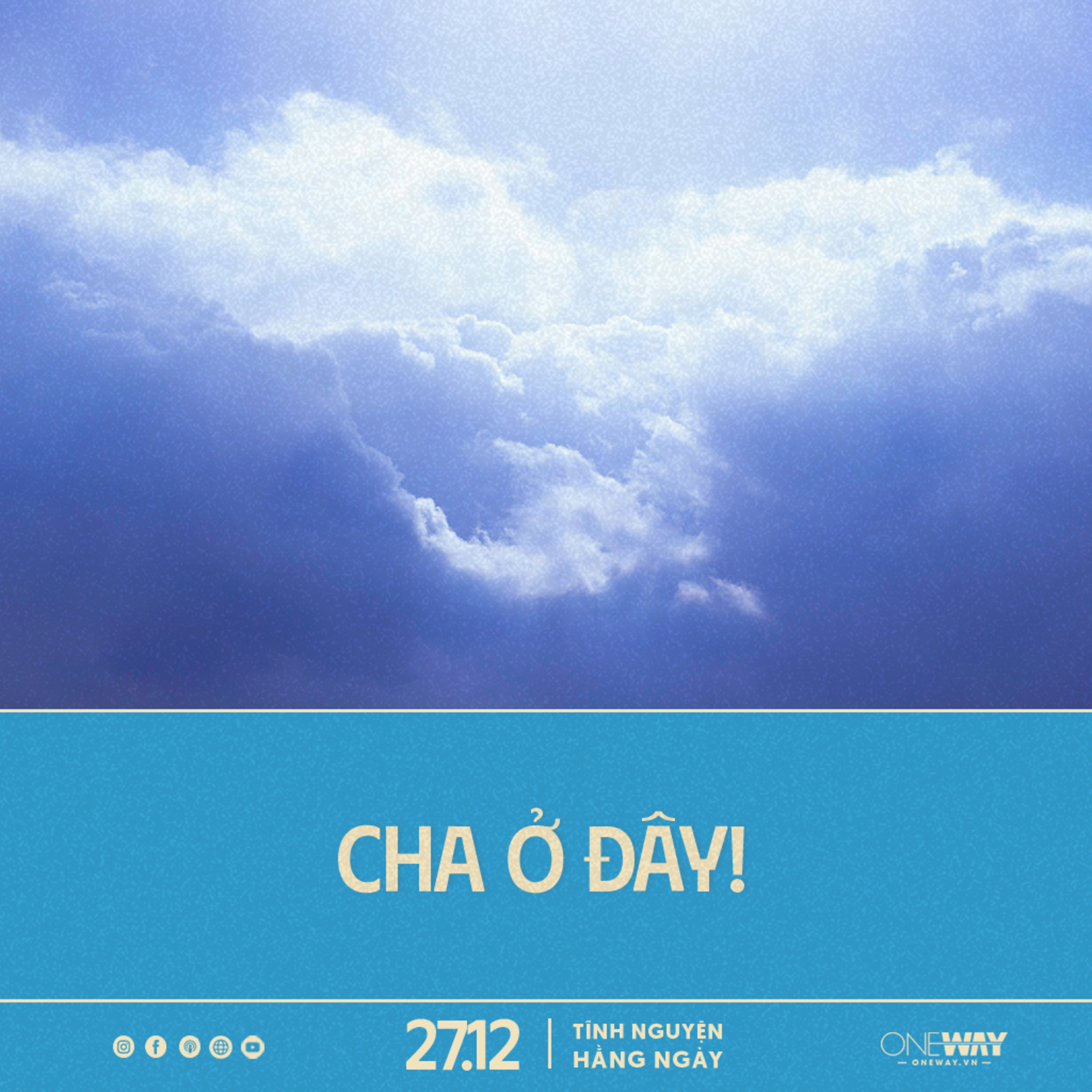 CHA Ở ĐÂY! | Tĩnh Nguyện Hằng Ngày 27/12/2025 episode artwork
