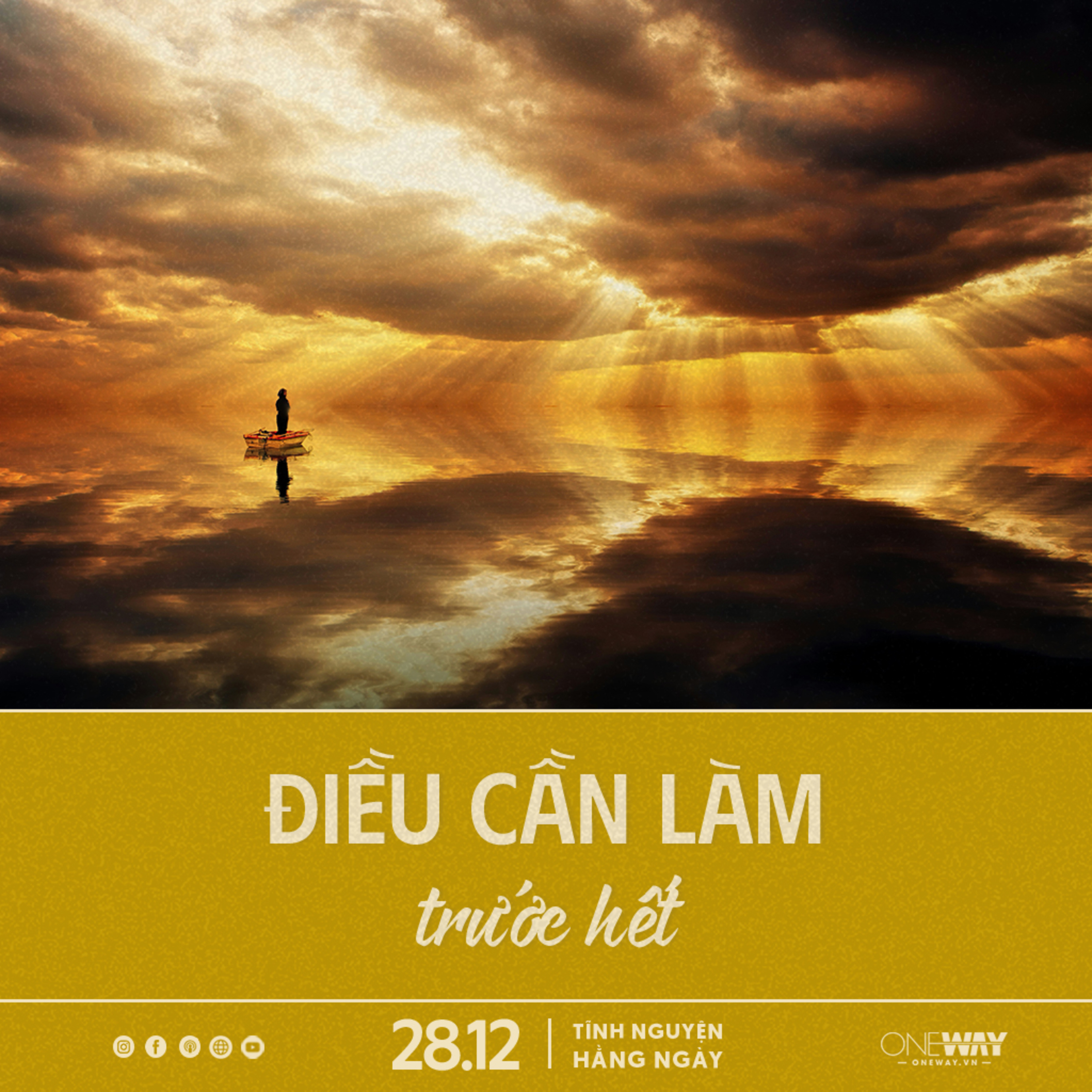 ĐIỀU CẦN LÀM TRƯỚC HẾT | Tĩnh Nguyện Hằng Ngày 28/12/2025 episode artwork