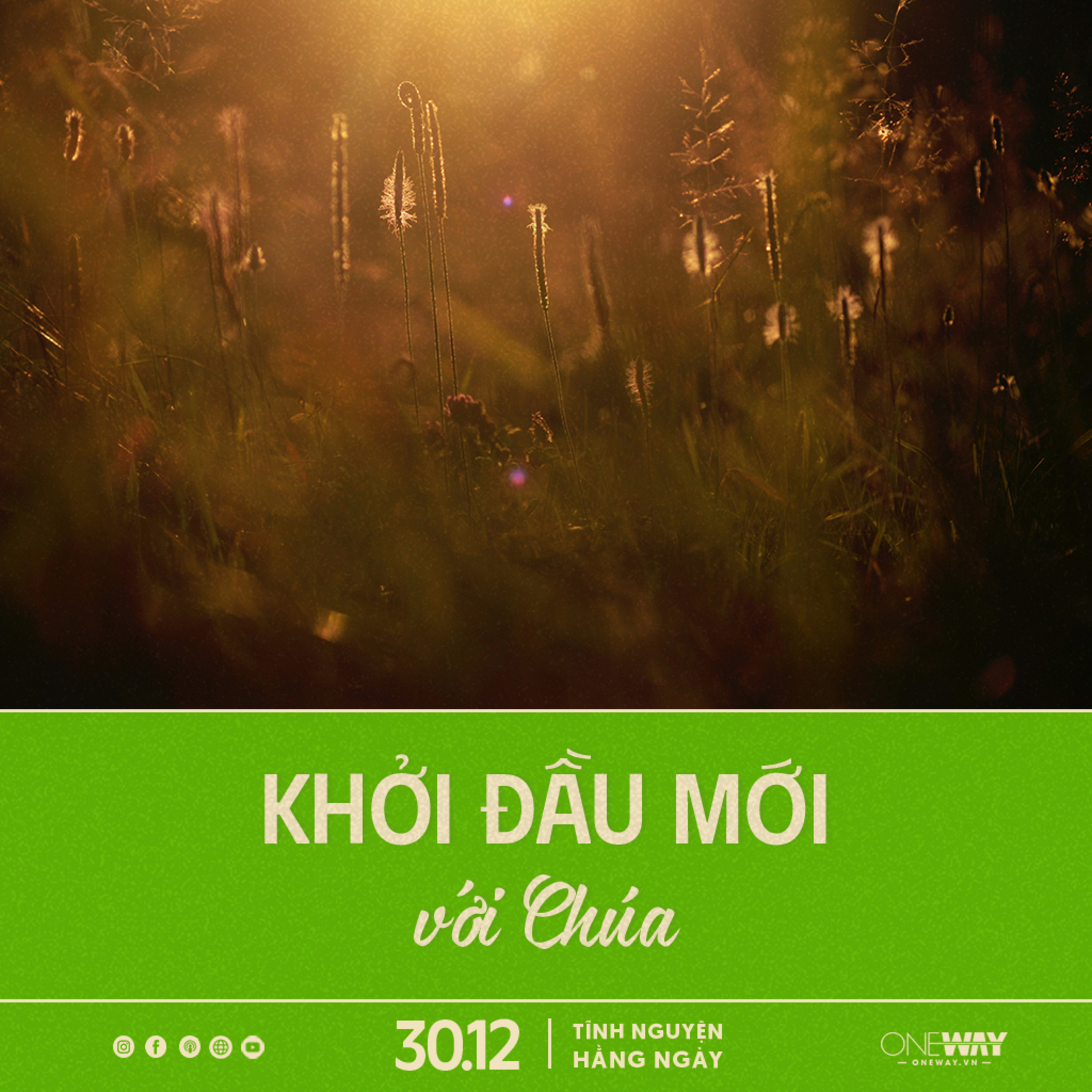 KHỞI ĐẦU MỚI VỚI CHÚA | Tĩnh Nguyện Hằng Ngày 30/12/2025 episode artwork
