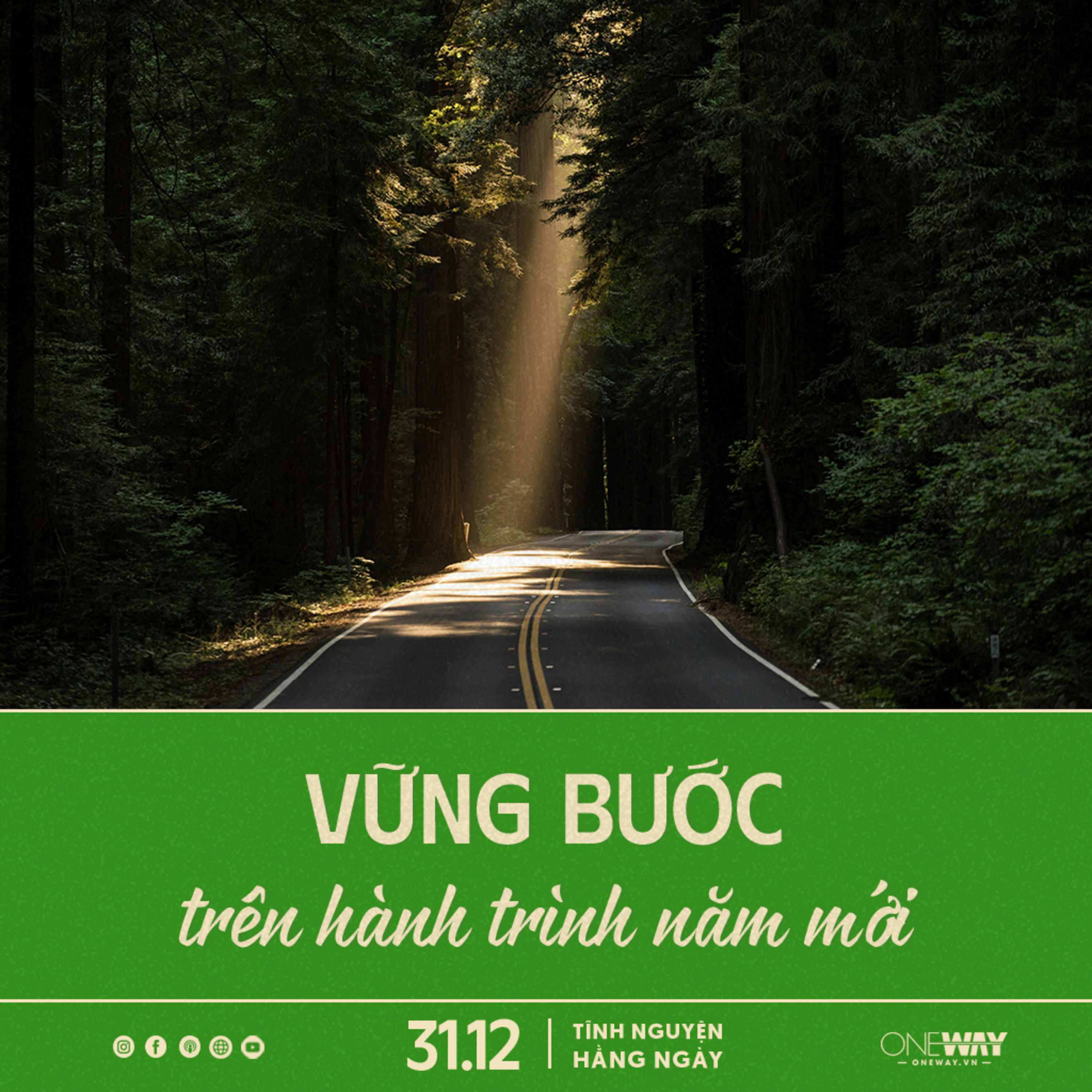 VỮNG BƯỚC TRÊN HÀNH TRÌNH NĂM MỚI | Tĩnh Nguyện Hằng Ngày 31/12/2025 episode artwork