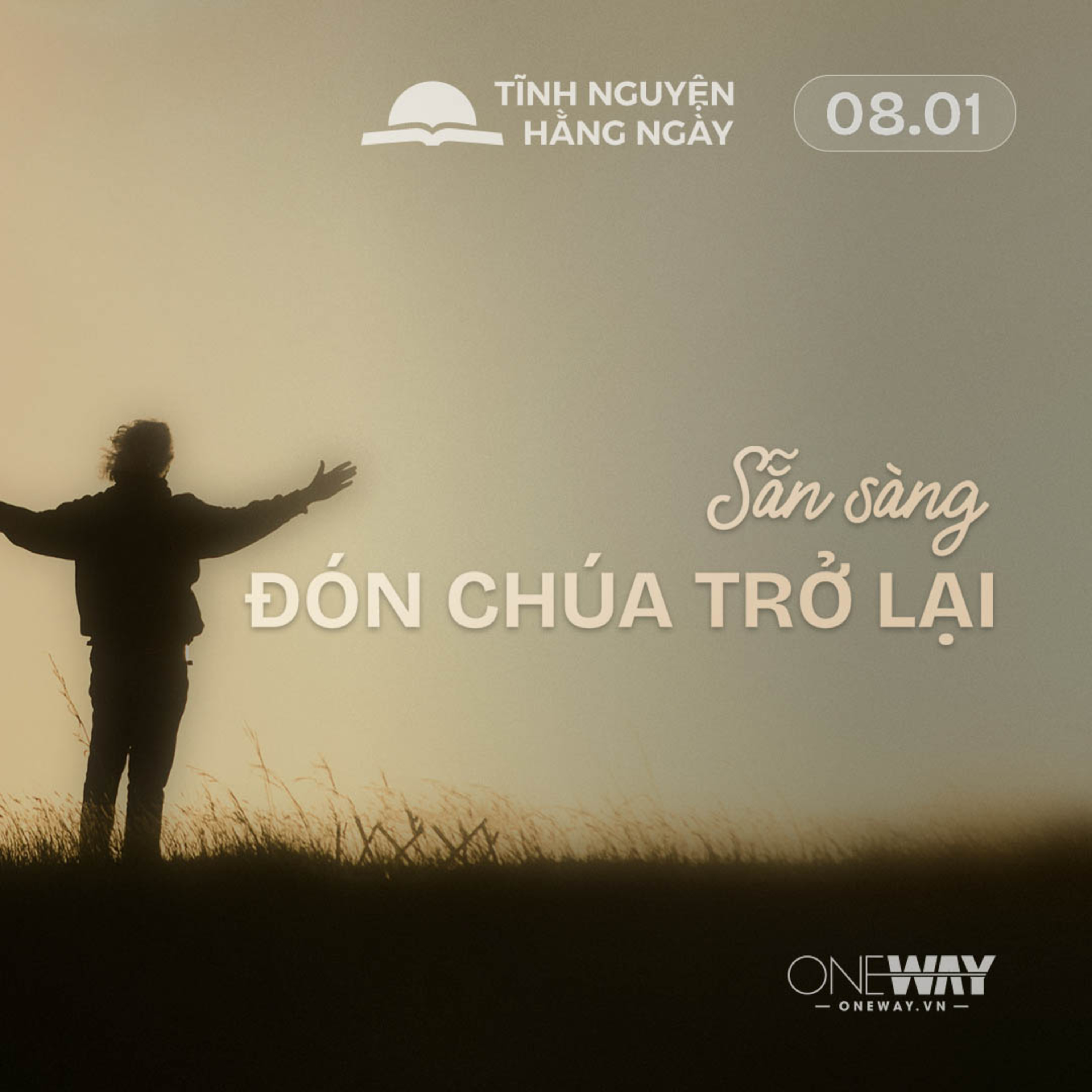 SẴN SÀNG ĐÓN CHÚA TRỞ LẠI | Tĩnh Nguyện Hằng Ngày 08/01/2026 episode artwork