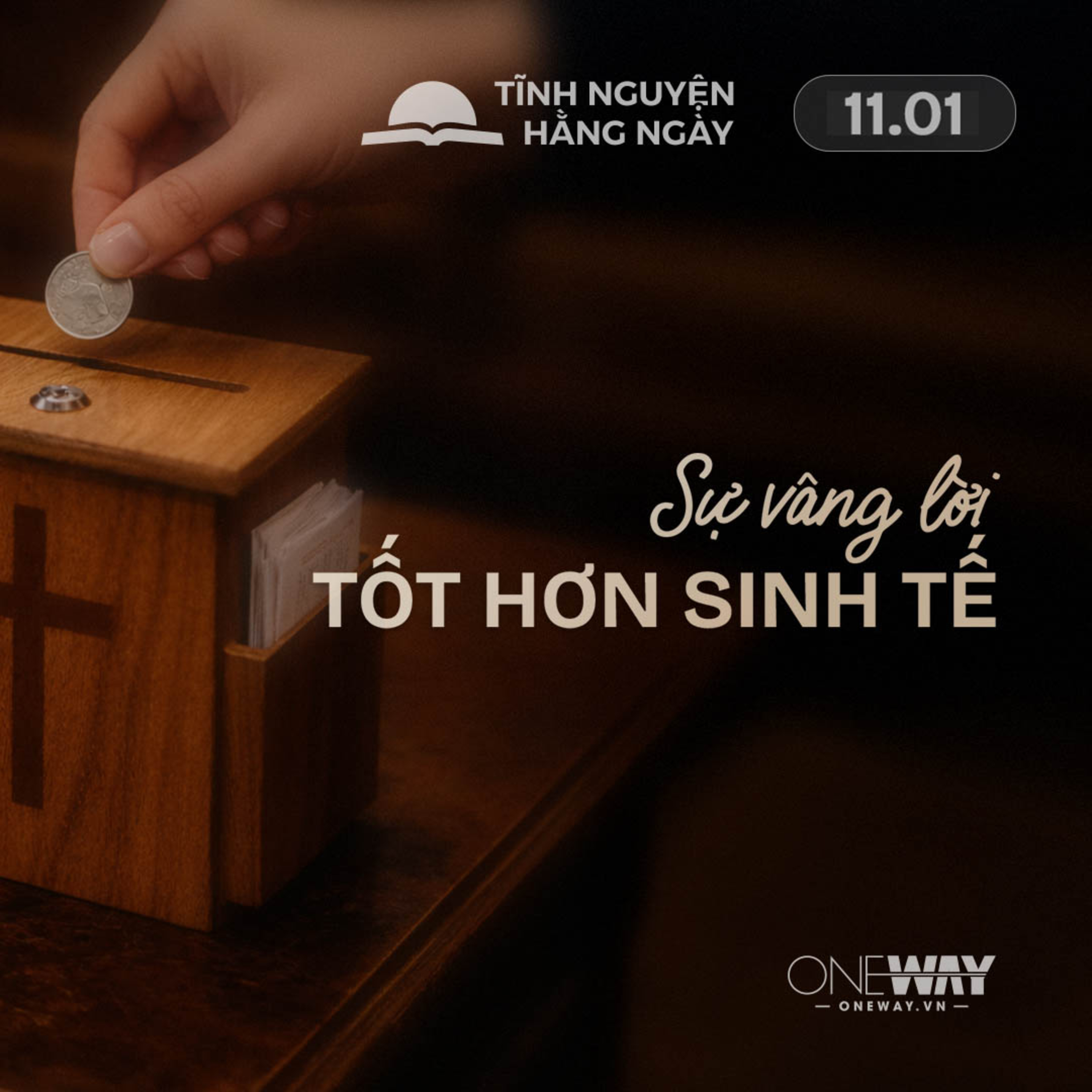 SỰ VÂNG LỜI TỐT HƠN SINH TẾ | Tĩnh Nguyện Hằng Ngày 11/01/2026 episode artwork