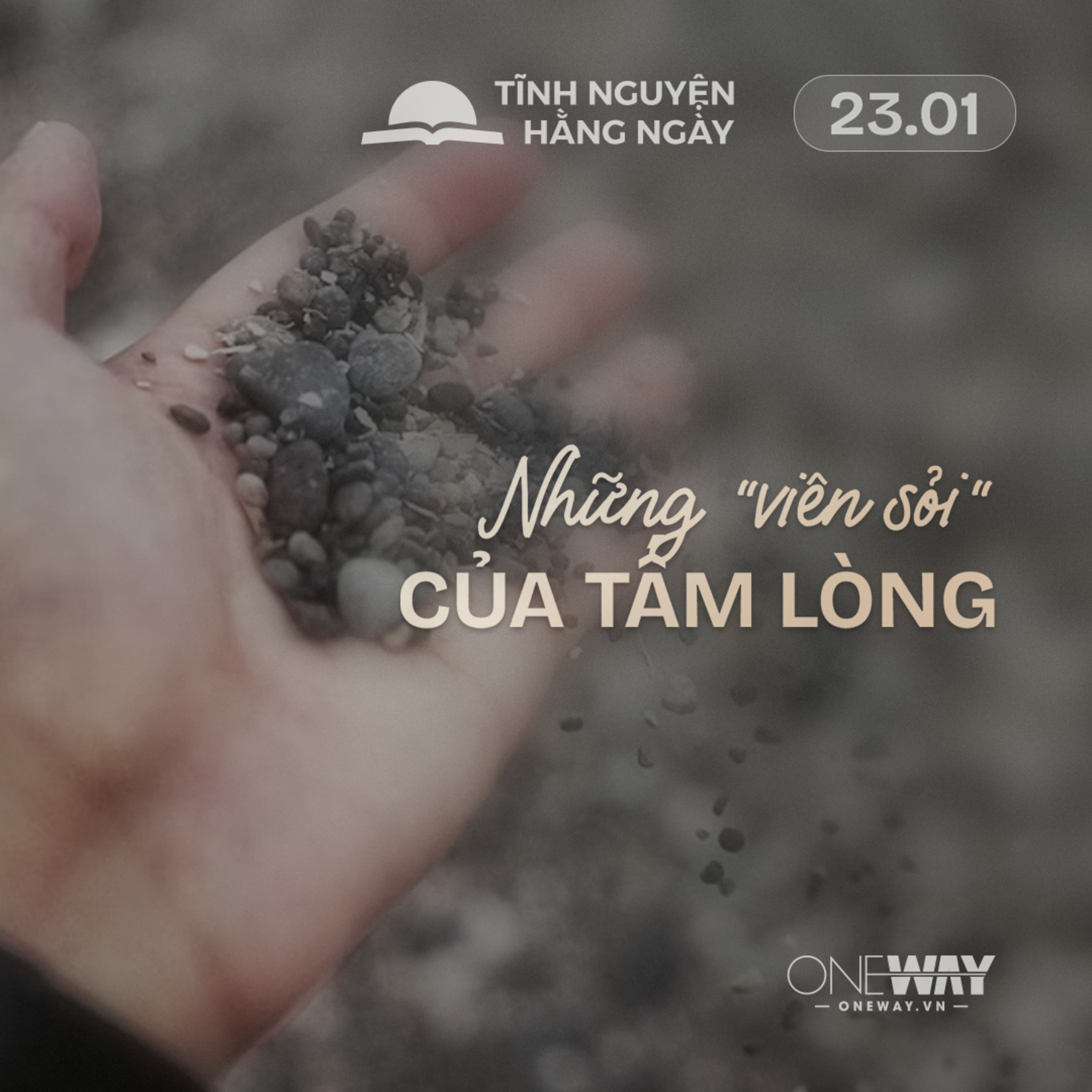 NHỮNG “VIÊN SỎI” CỦA TẤM LÒNG | Tĩnh Nguyện Hằng Ngày 23/01/2026 episode artwork