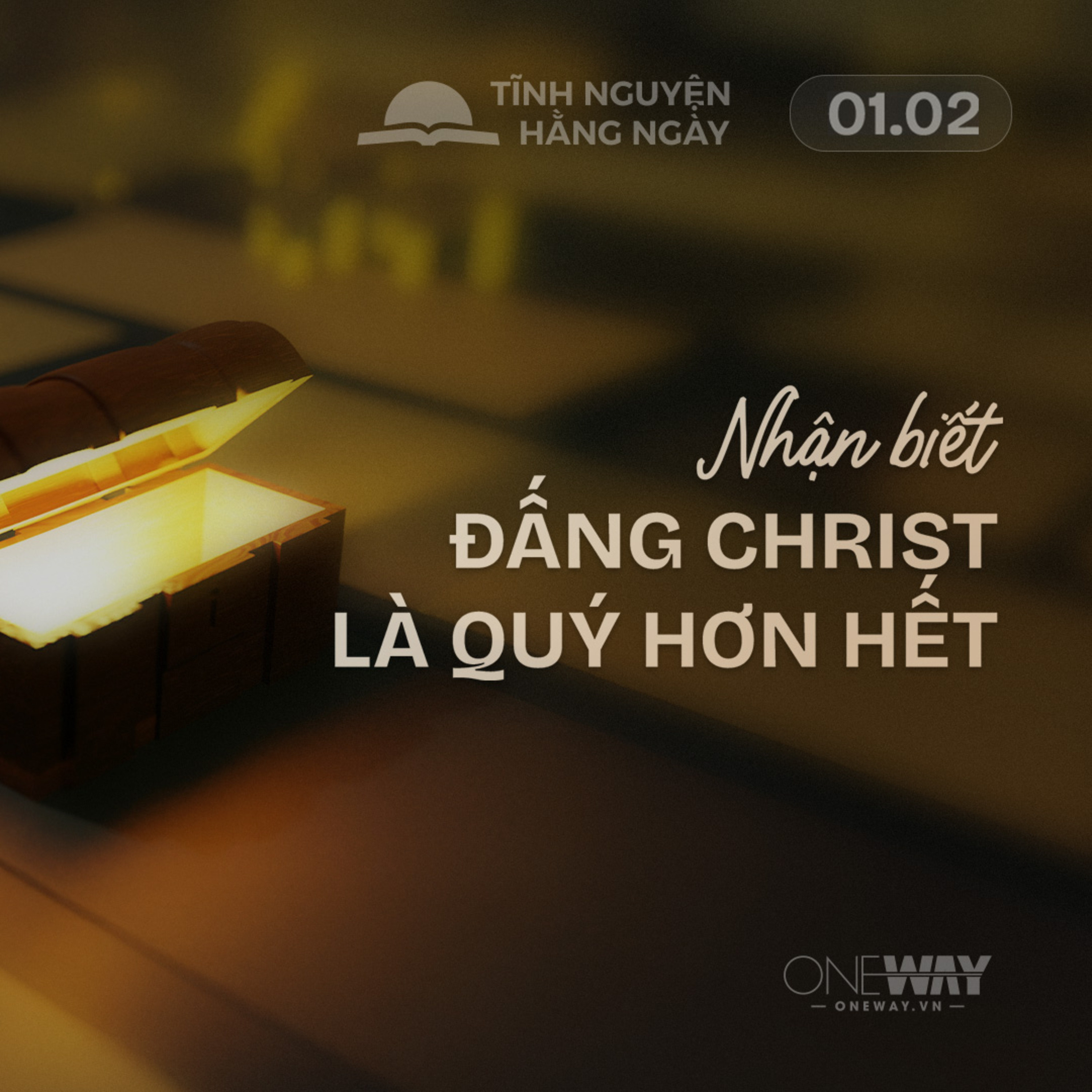 NHẬN BIẾT ĐẤNG CHRIST LÀ QUÝ HƠN HẾT | Tĩnh Nguyện Hằng Ngày 01/02/2026 episode artwork