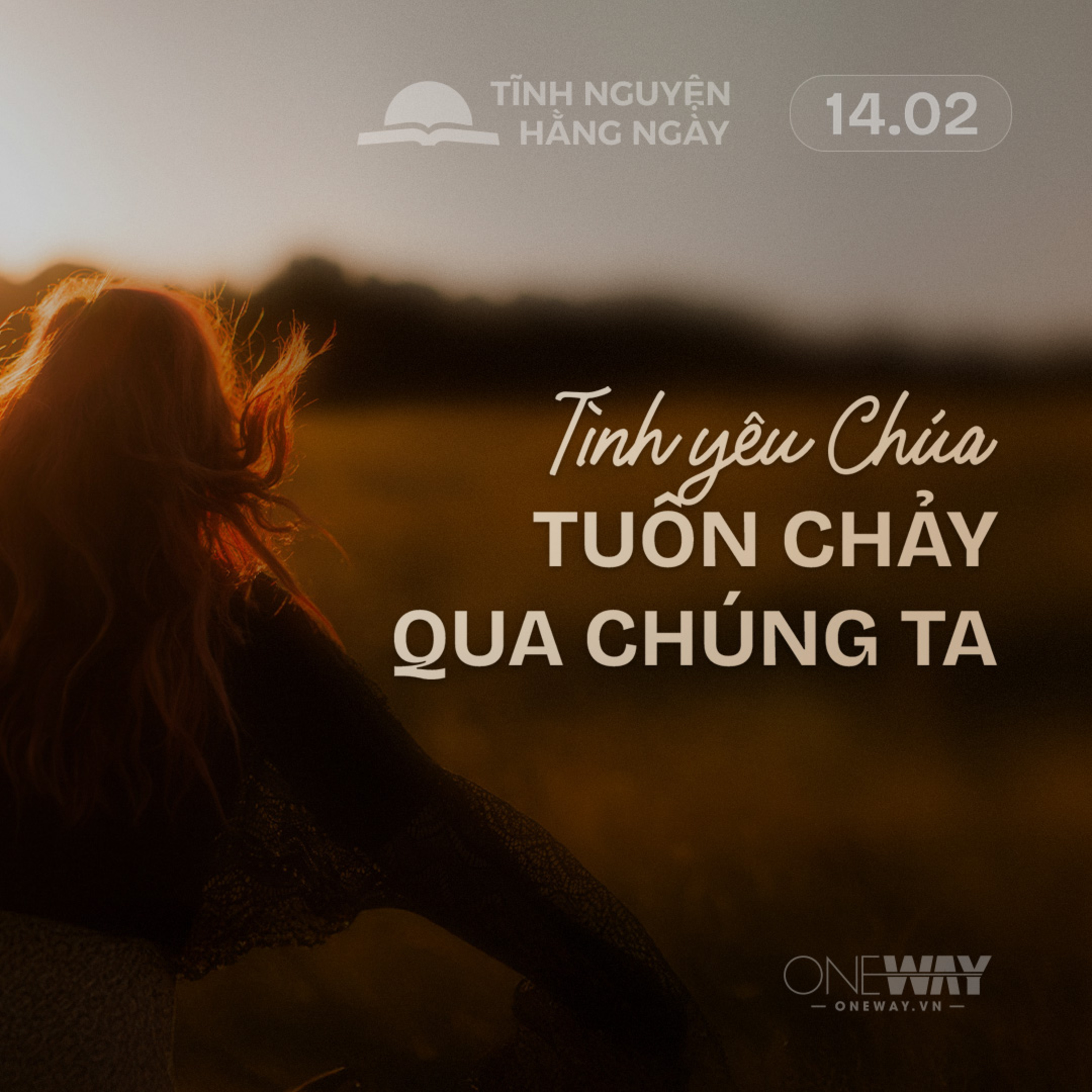 TÌNH YÊU CHÚA TUÔN CHẢY QUA CHÚNG TA | Tĩnh Nguyện Hằng Ngày 14/02/2026 episode artwork