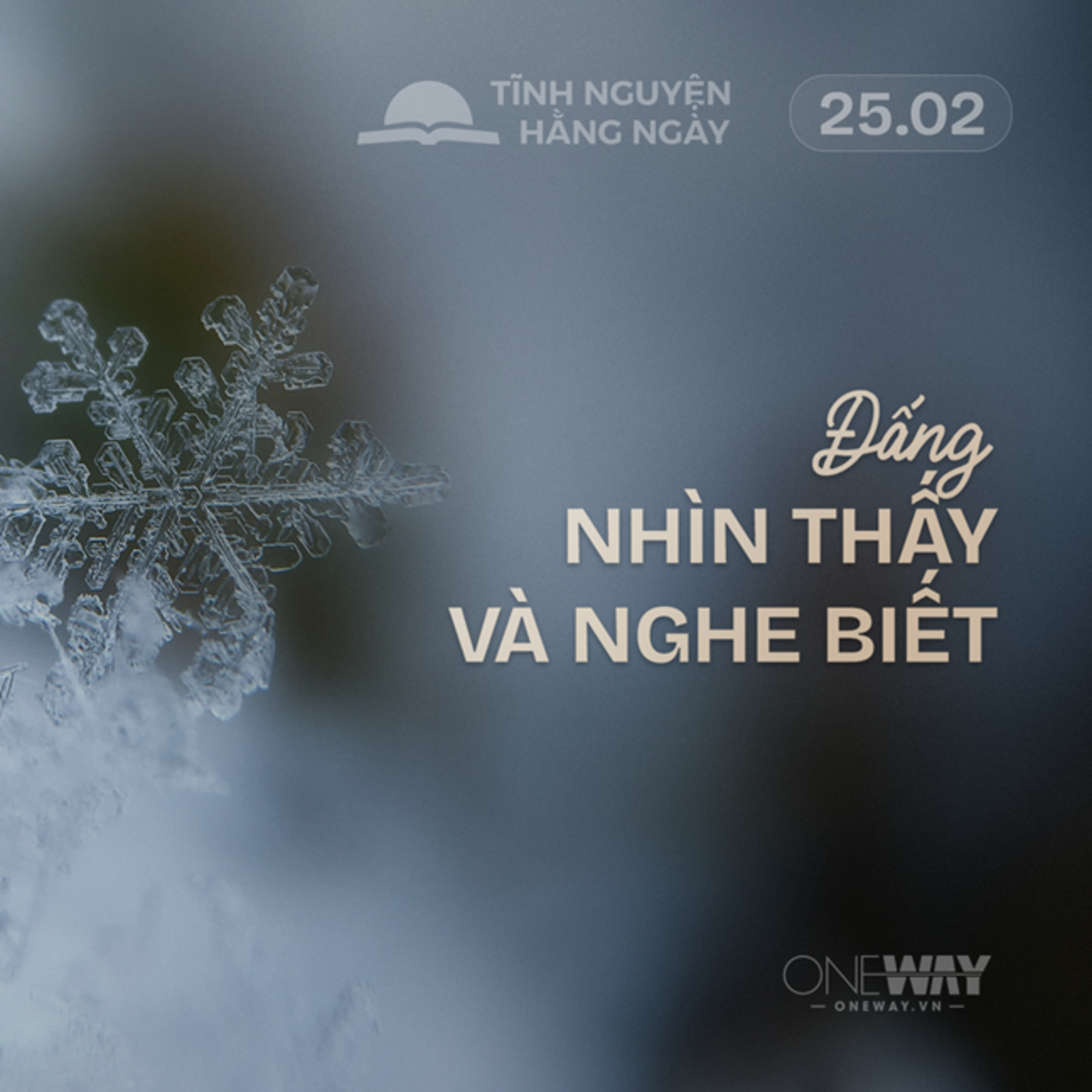 ĐẤNG NHÌN THẤY VÀ NGHE BIẾT | Tĩnh Nguyện Hằng Ngày 25/02/2026 episode artwork