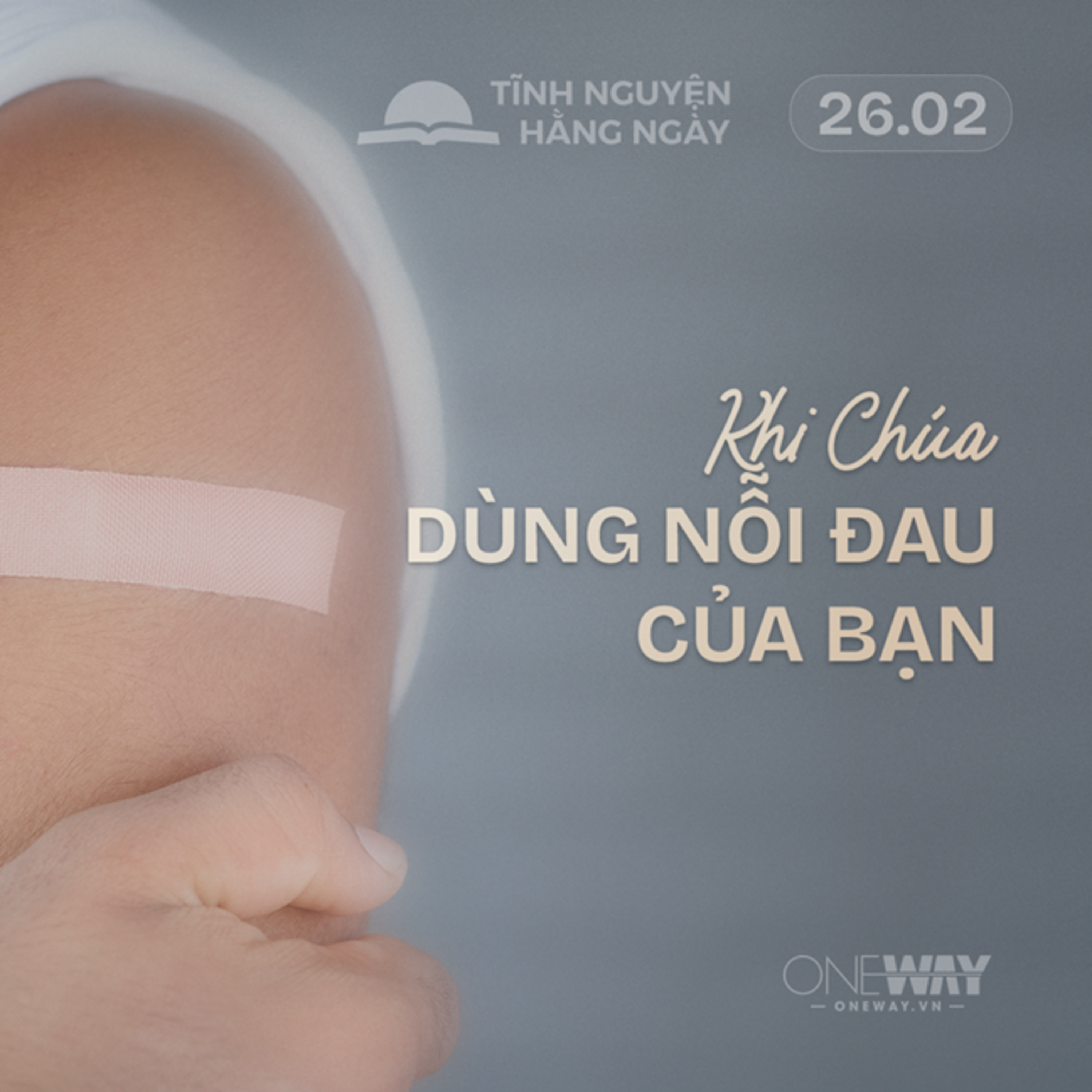 KHI CHÚA DÙNG NỖI ĐAU CỦA BẠN | Tĩnh Nguyện Hằng Ngày 26/02/2026 episode artwork