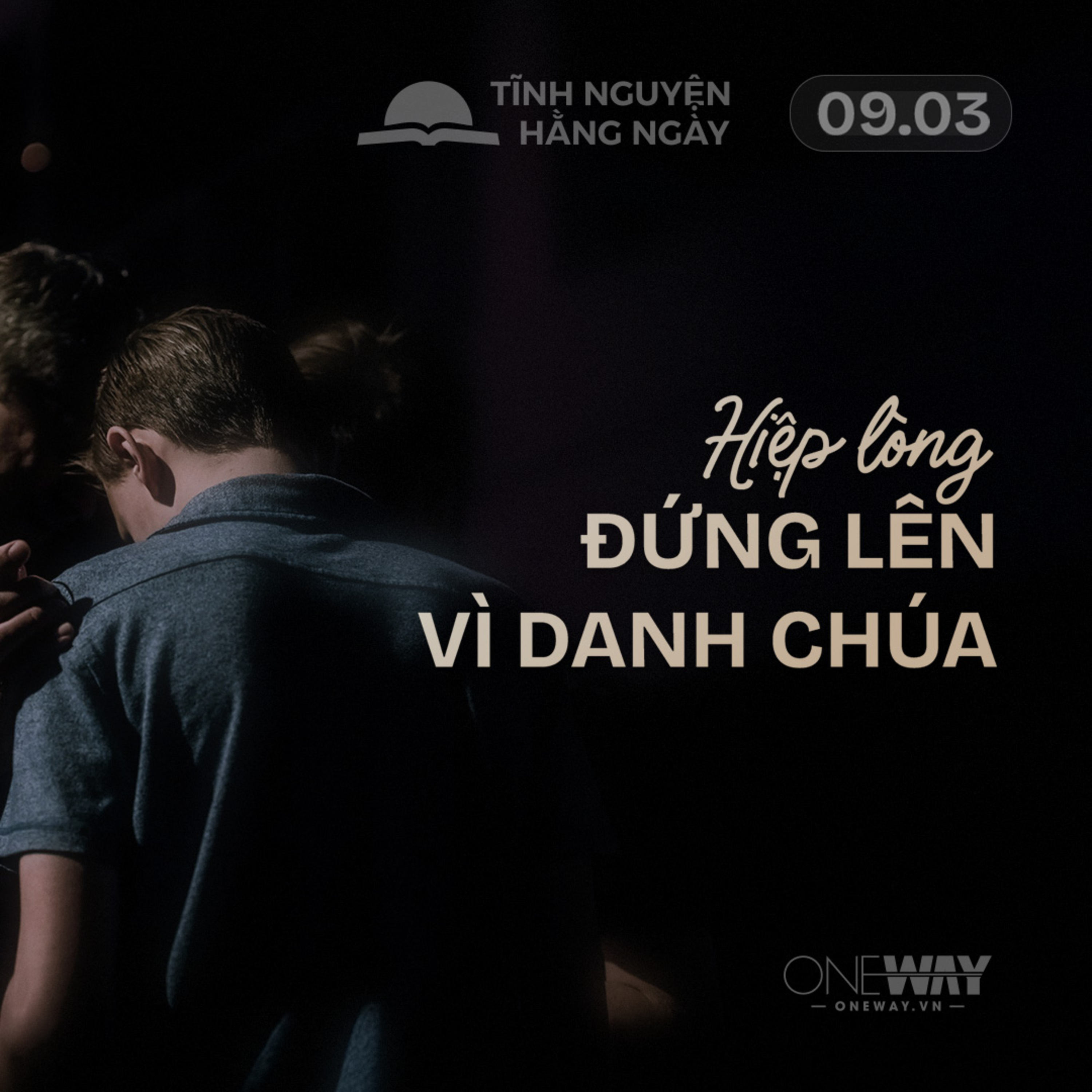 HIỆP LÒNG ĐỨNG LÊN VÌ DANH CHÚA | Tĩnh Nguyện Hằng Ngày 09/03/2026 episode artwork