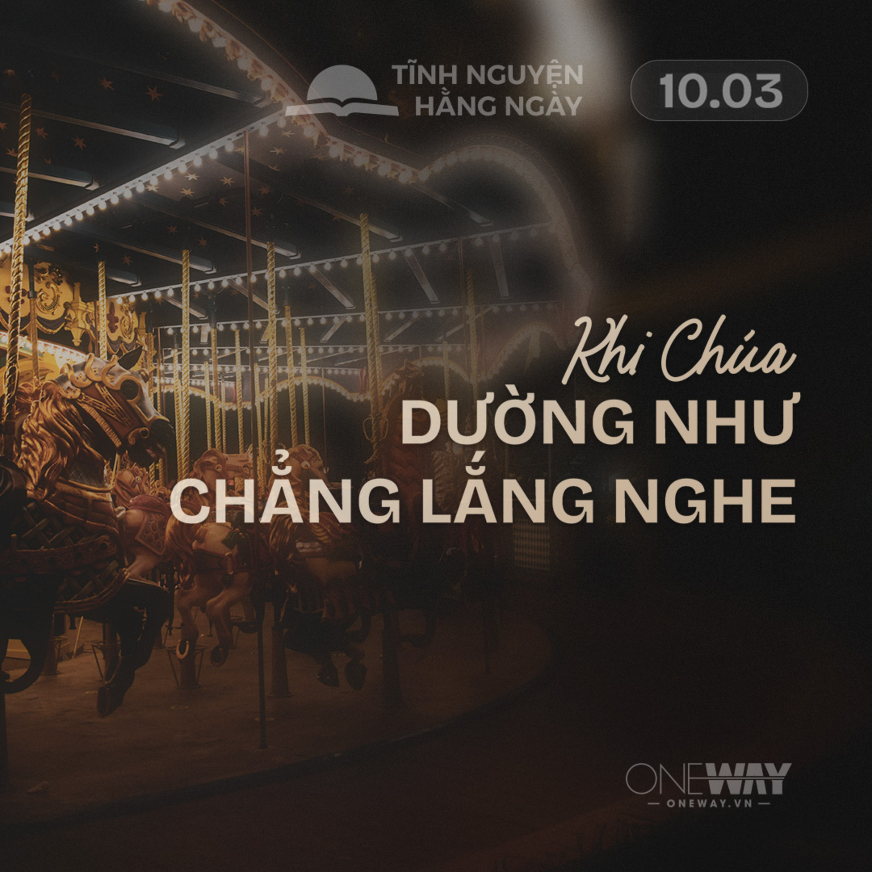 KHI CHÚA DƯỜNG NHƯ CHẲNG LẮNG NGHE | Tĩnh Nguyện Hằng Ngày 10/03/2026 episode artwork