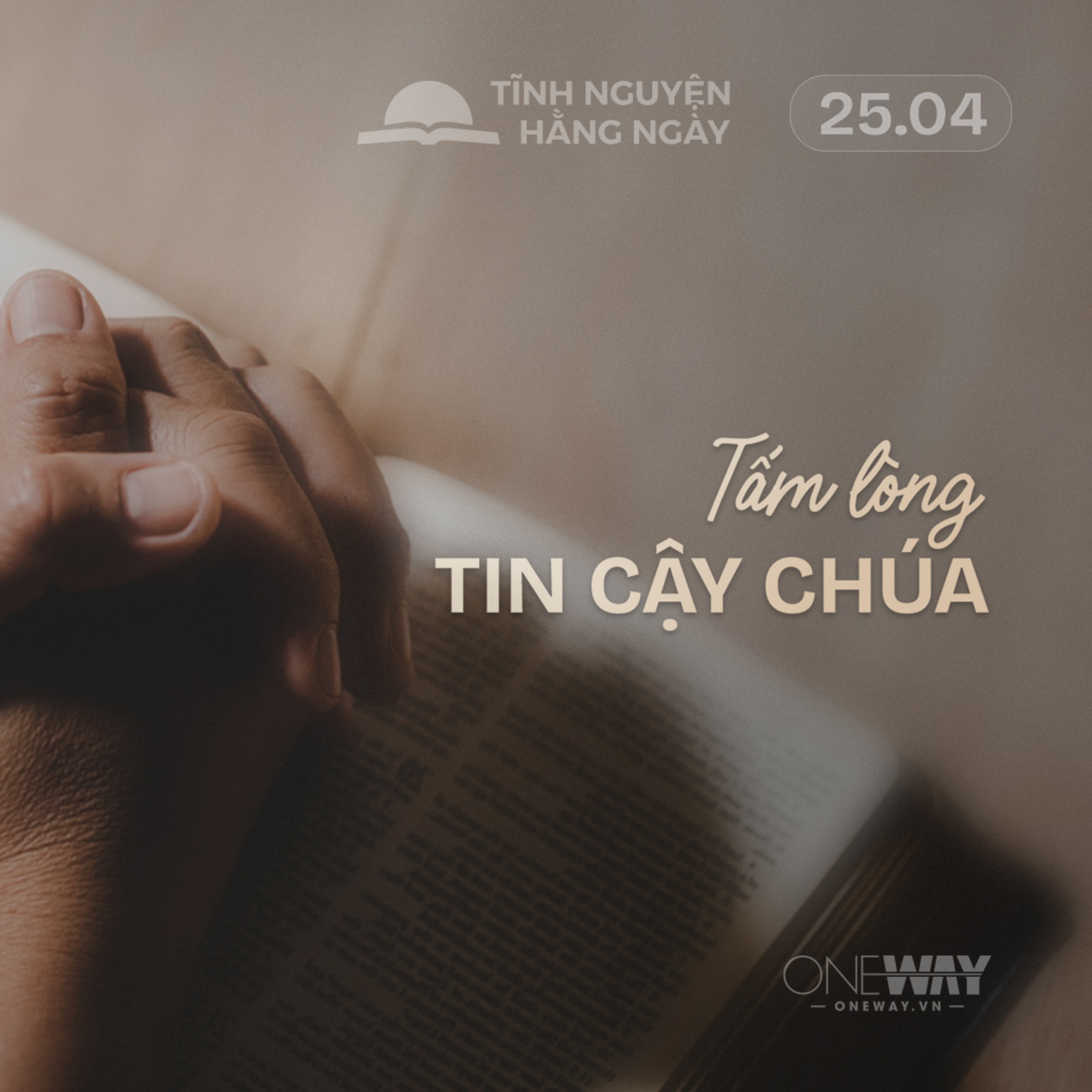 TẤM LÒNG TIN CẬY CHÚA | Tĩnh Nguyện Hằng Ngày 25/04/2026 episode artwork