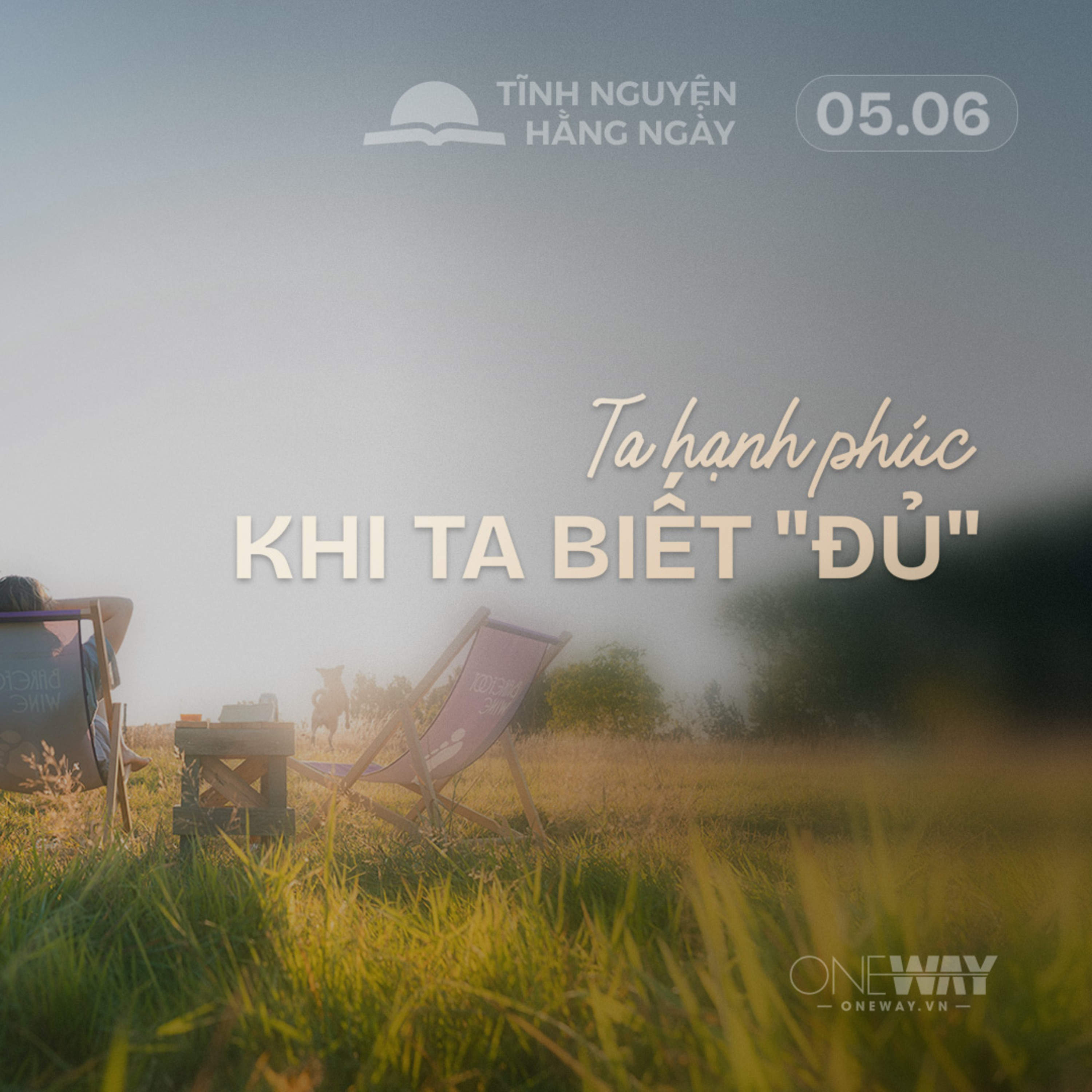 TA HẠNH PHÚC KHI TA BIẾT “ĐỦ” | Tĩnh Nguyện Hằng Ngày 05/06/2026 episode artwork
