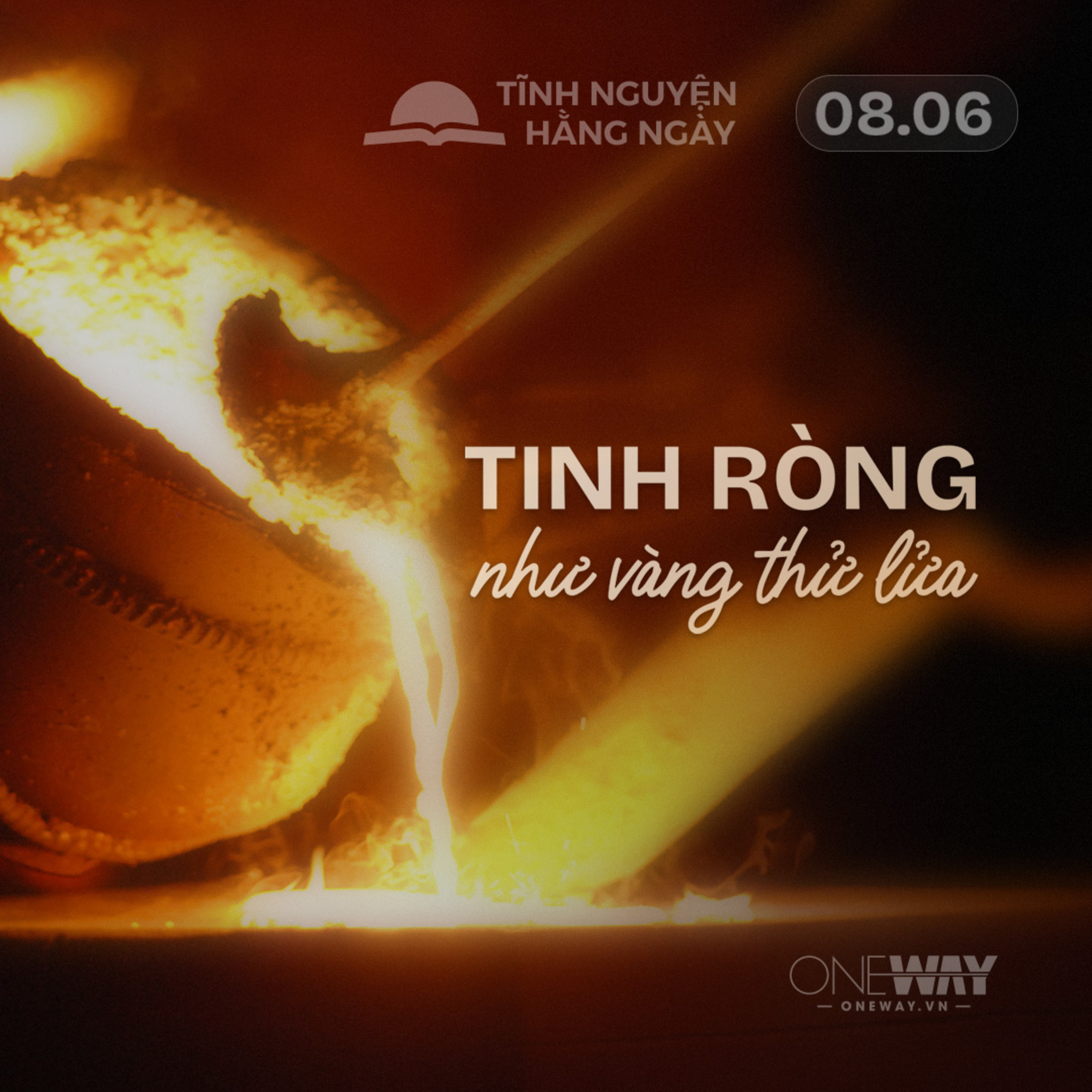 TINH RÒNG NHƯ VÀNG THỬ LỬA | Tĩnh Nguyện Hằng Ngày 08/06/2026 episode artwork