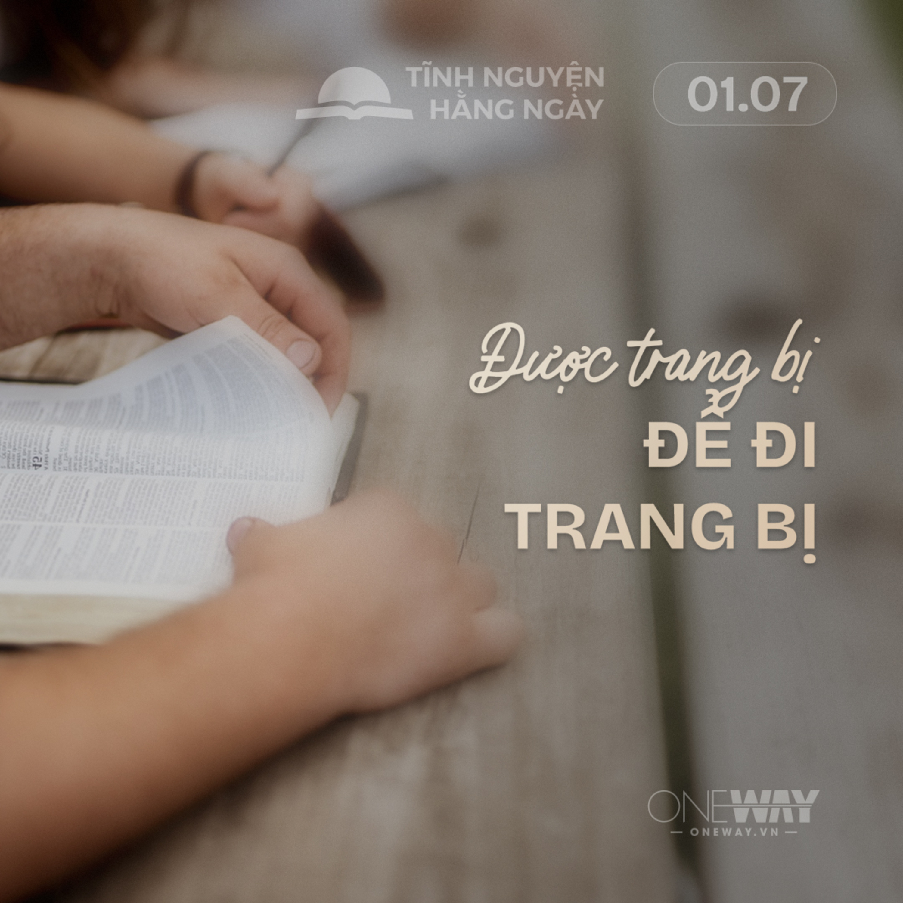 ĐƯỢC TRANG BỊ ĐỂ ĐI TRANG BỊ | Tĩnh Nguyện Hằng Ngày 01/07/2026 episode artwork