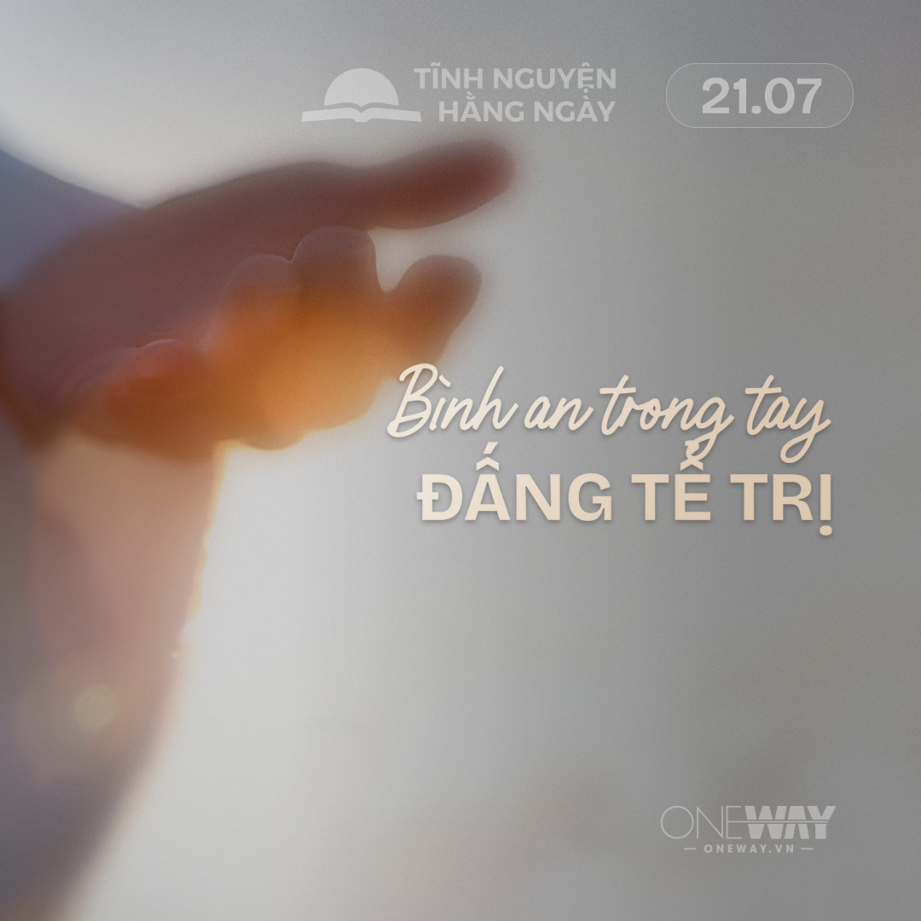 BÌNH AN TRONG TAY ĐẤNG TỂ TRỊ | Tĩnh Nguyện Hằng Ngày 21/07/2026 episode artwork