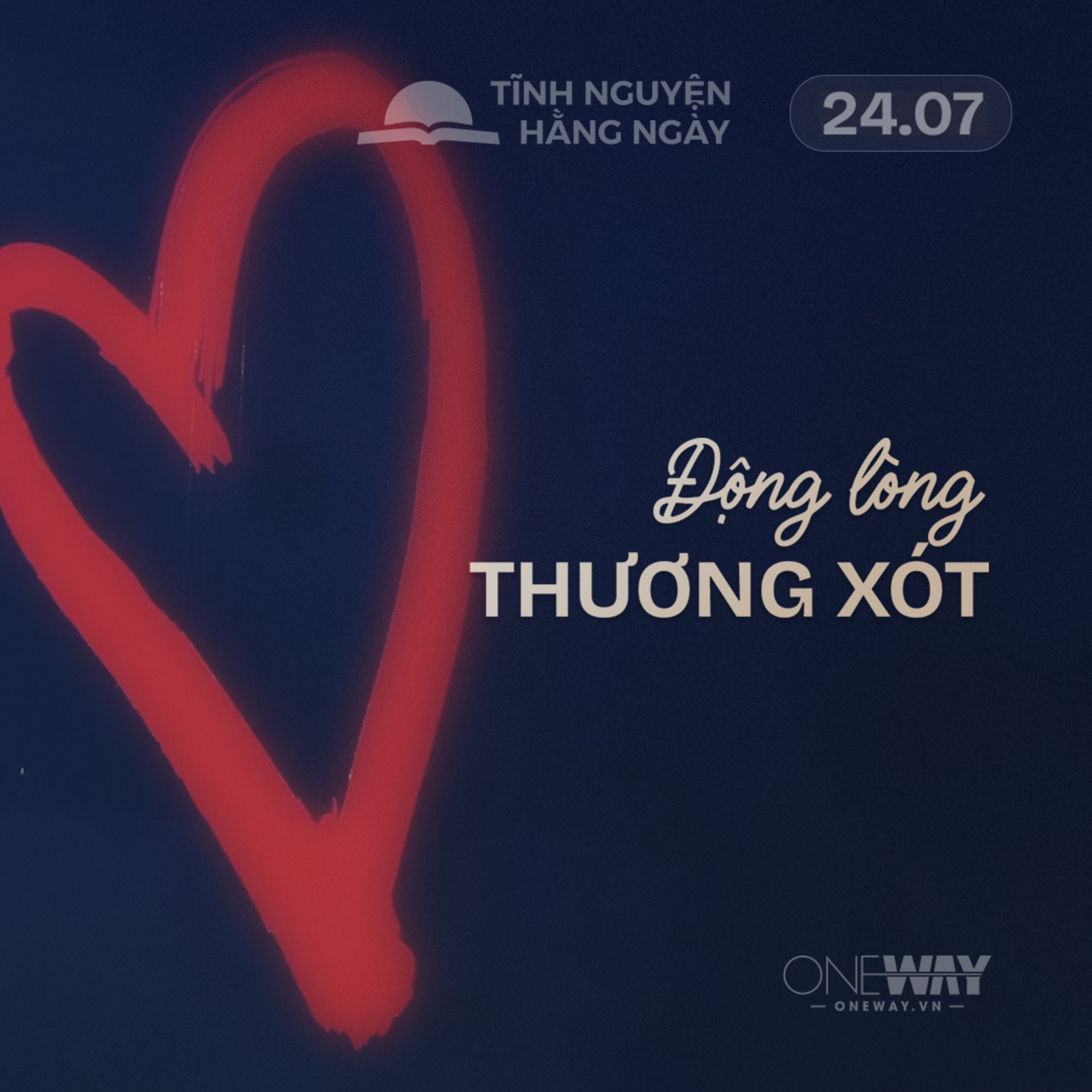 ĐỘNG LÒNG THƯƠNG XÓT | Tĩnh Nguyện Hằng Ngày 24/07/2026 episode artwork