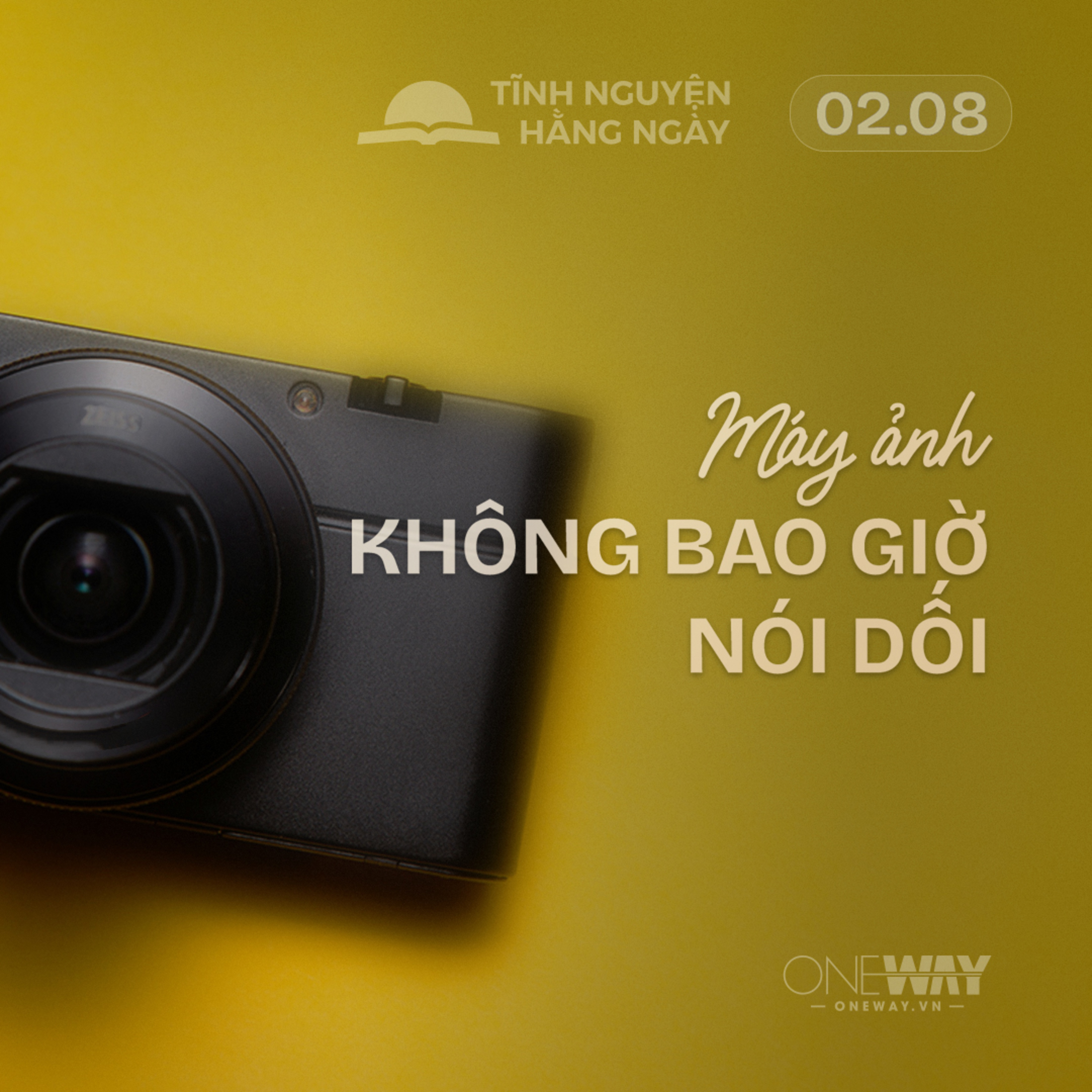 MÁY ẢNH KHÔNG BAO GIỜ NÓI DỐI | Tĩnh Nguyện Hằng Ngày 02/08/2026 episode artwork