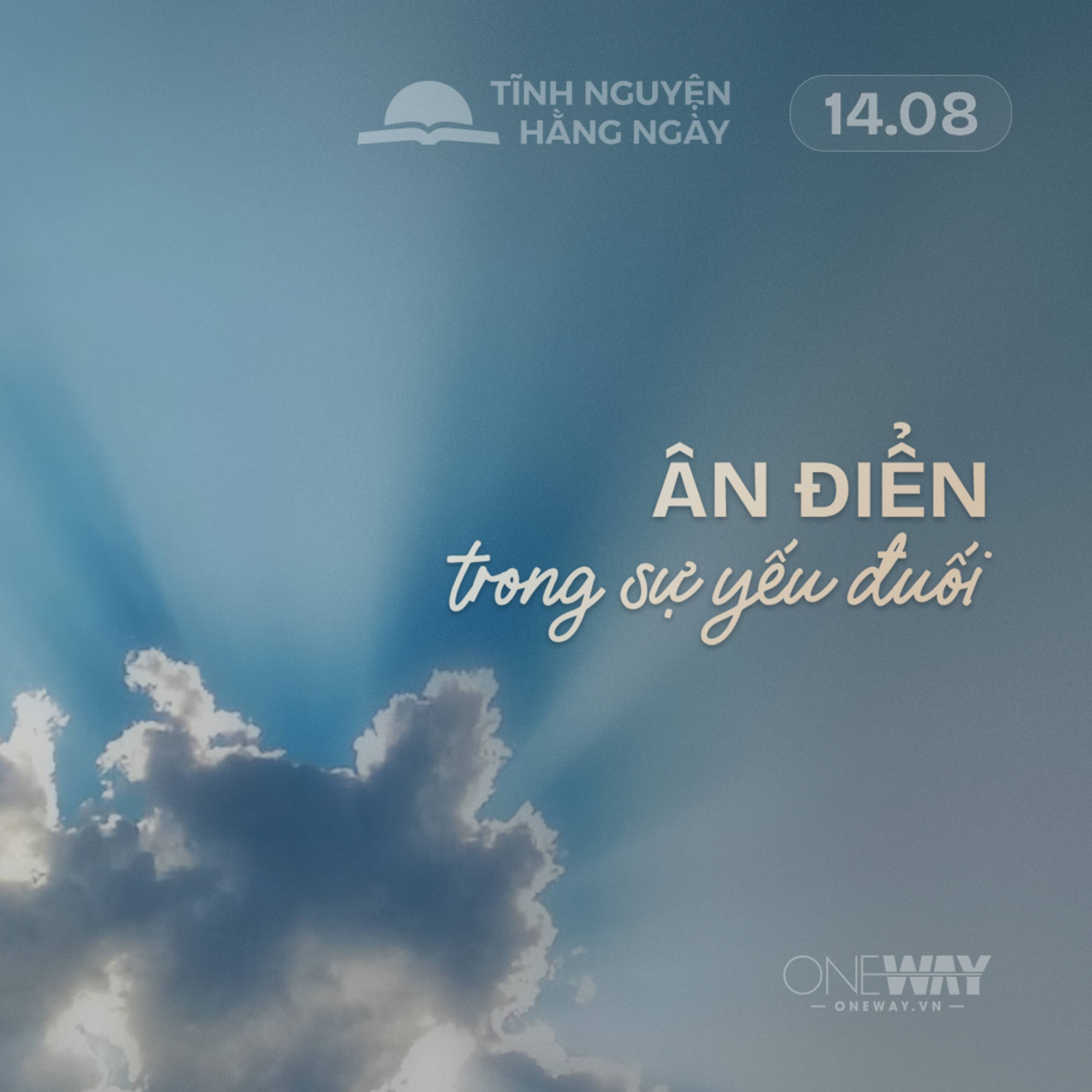 ÂN ĐIỂN TRONG SỰ YẾU ĐUỐI | Tĩnh Nguyện Hằng Ngày 14/08/2026 episode artwork