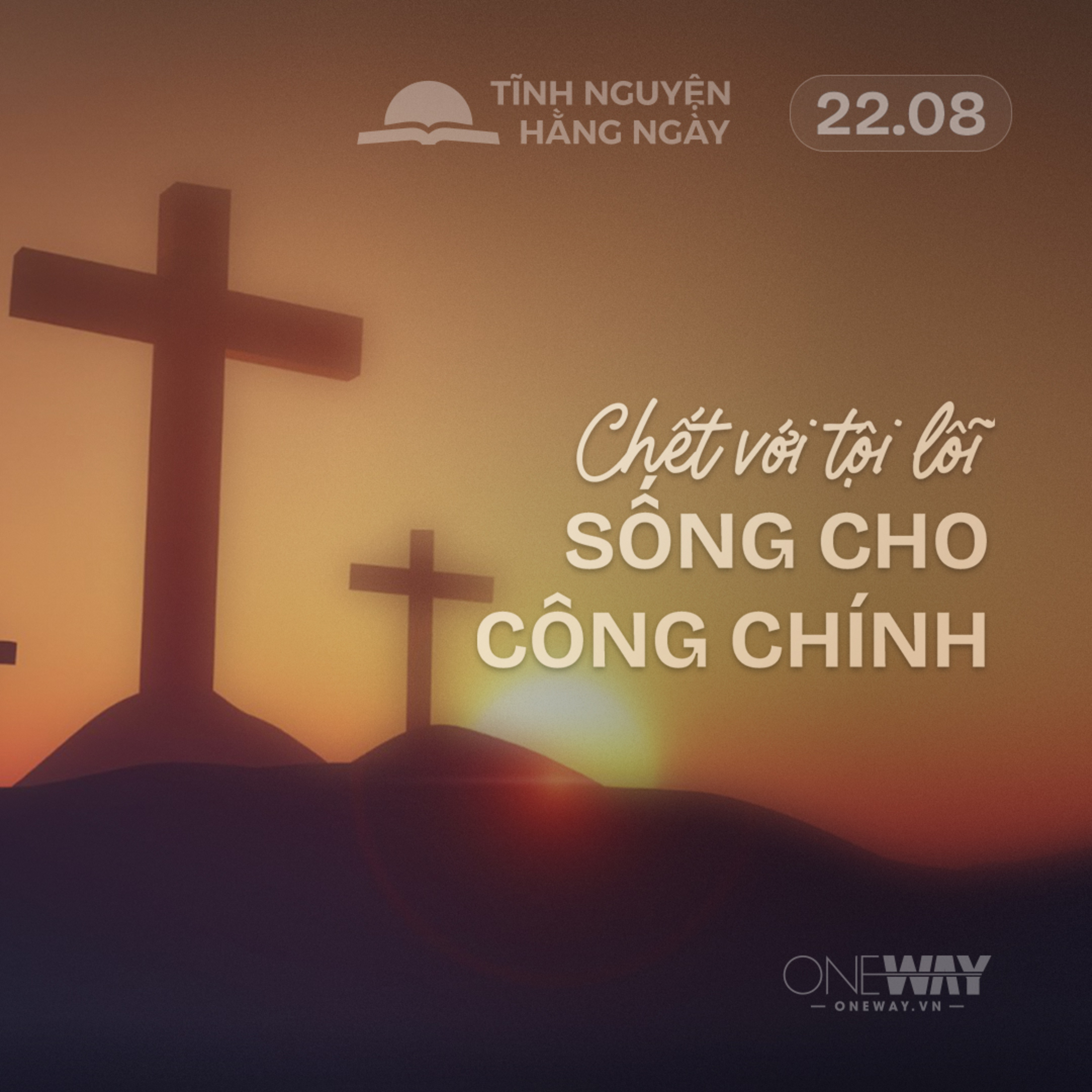 CHẾT VỚI TỘI LỖI, SỐNG CHO CÔNG CHÍNH | Tĩnh Nguyện Hằng Ngày 22/08/2026