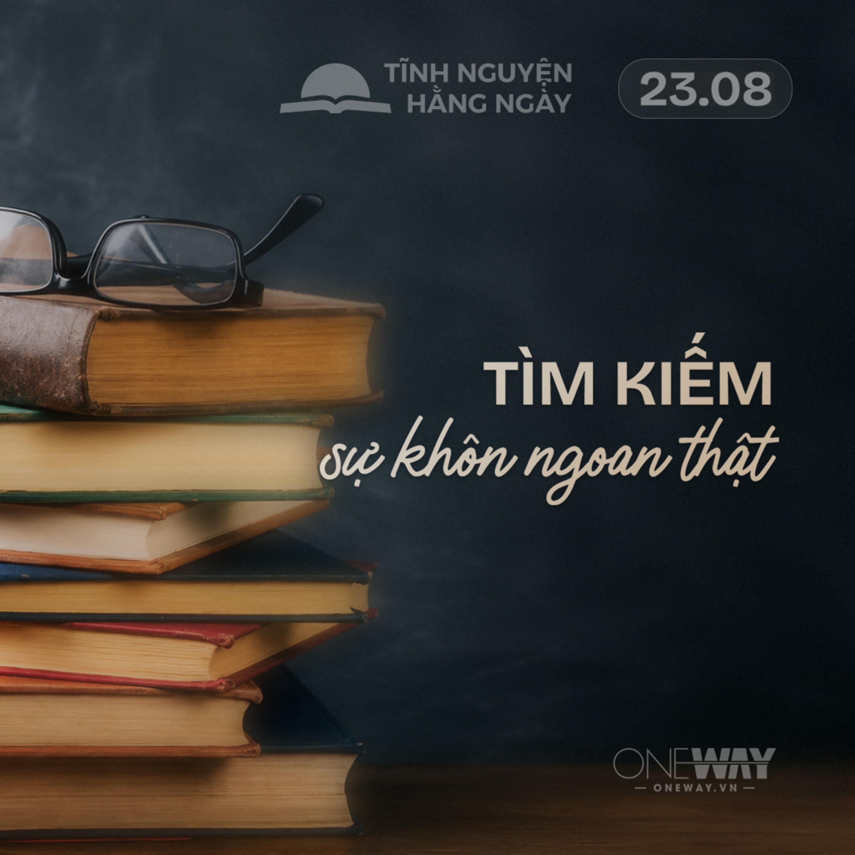 TÌM KIẾM SỰ KHÔN NGOAN THẬT | Tĩnh Nguyện Hằng Ngày 23/08/2026 episode artwork
