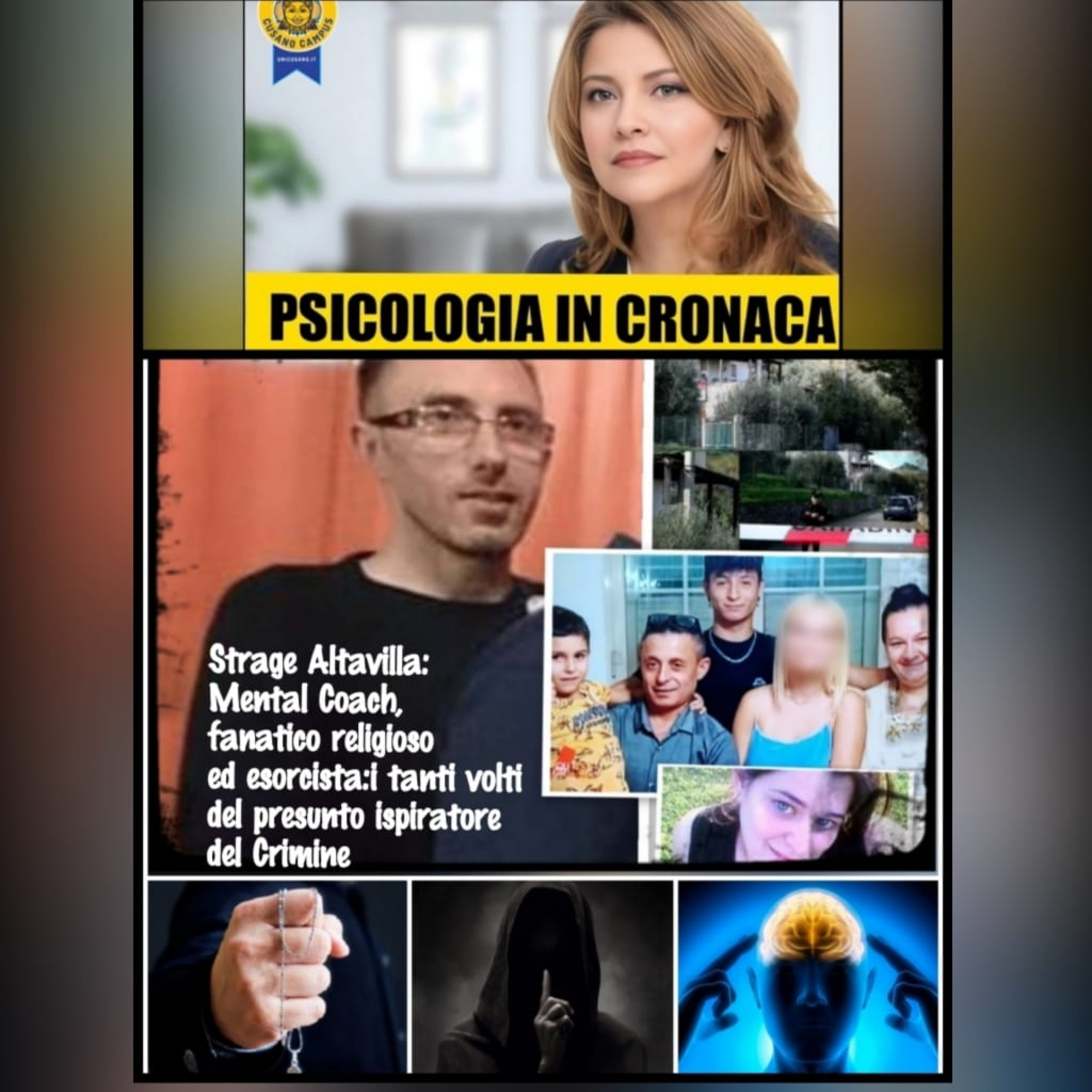 Mental coach, fanatico religioso, esorcista ed esponente di un gruppo settario: i tanti volti dell'ispiratore della strage di Altavilla Milicia.