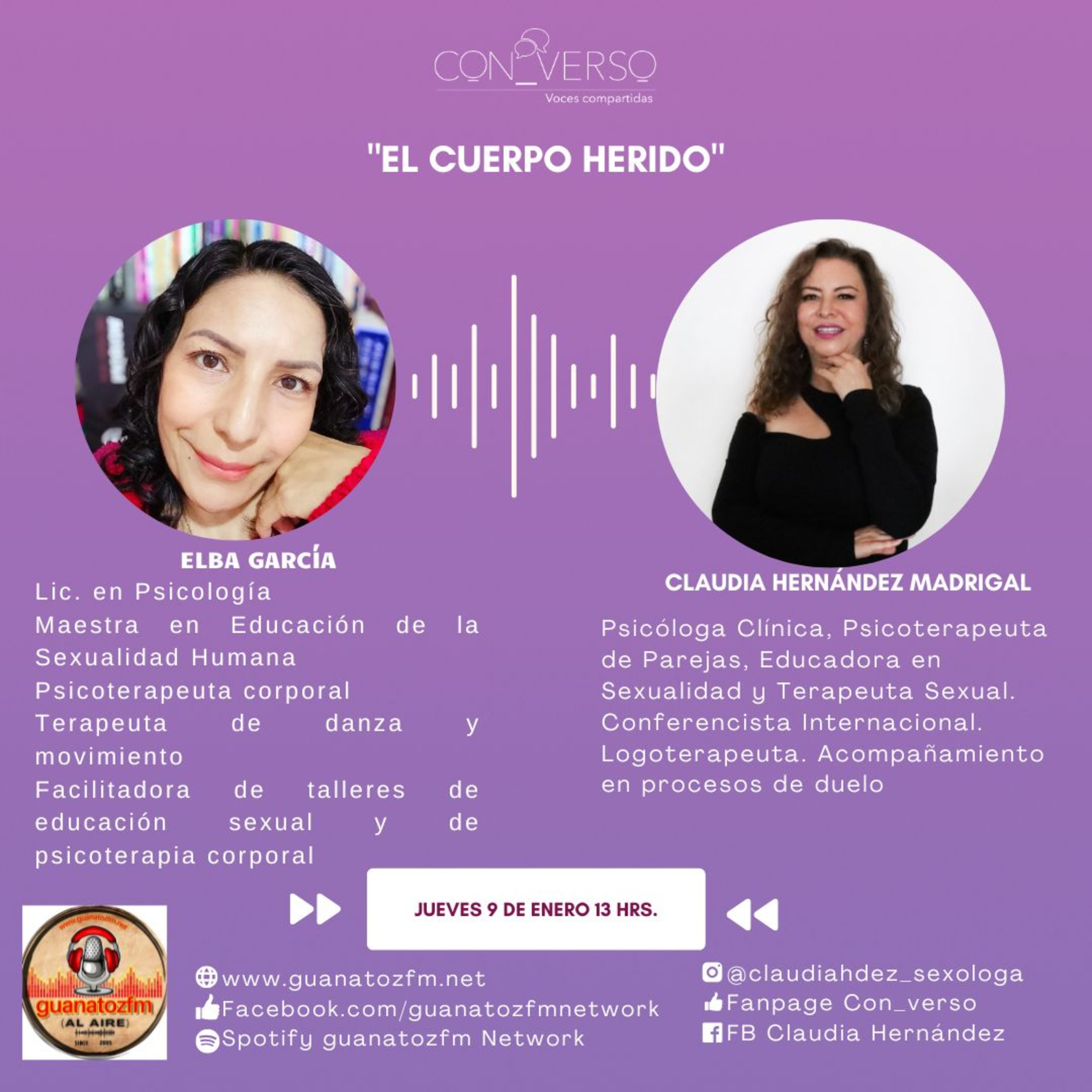 Programación Guanatoz Fm Network.