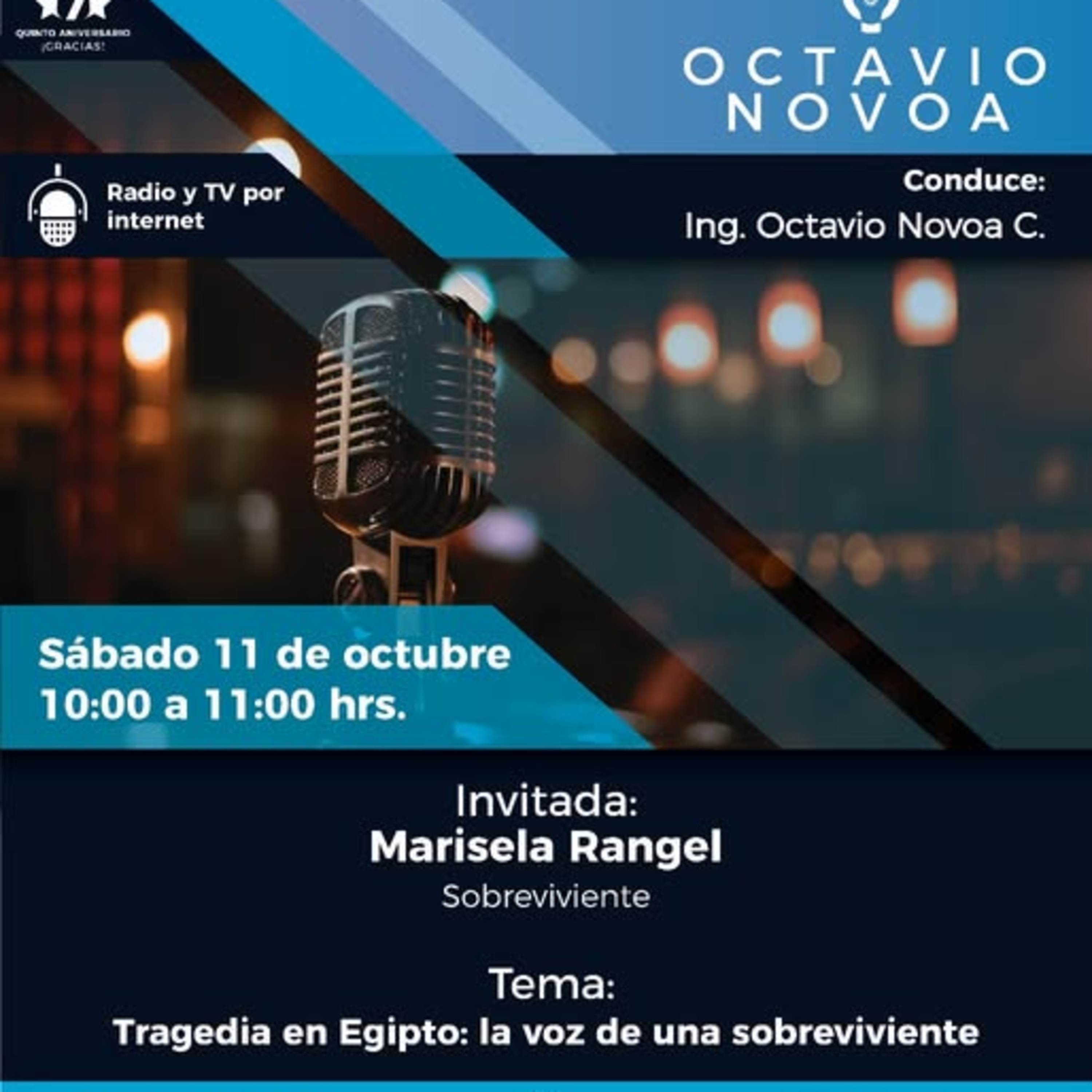 Charlando Con Octavio Novoa 11 De Octubre 2025