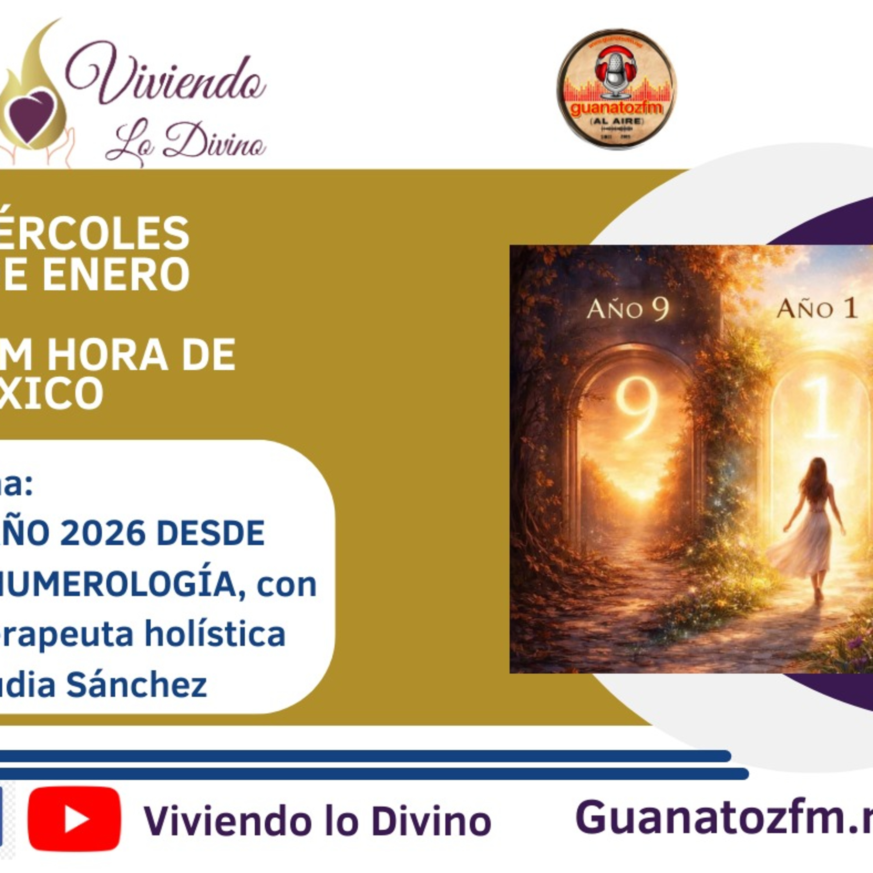 Viviendo lo Divino_ Año 2026 desde la numerología_ 07 de enero 2026 episode artwork