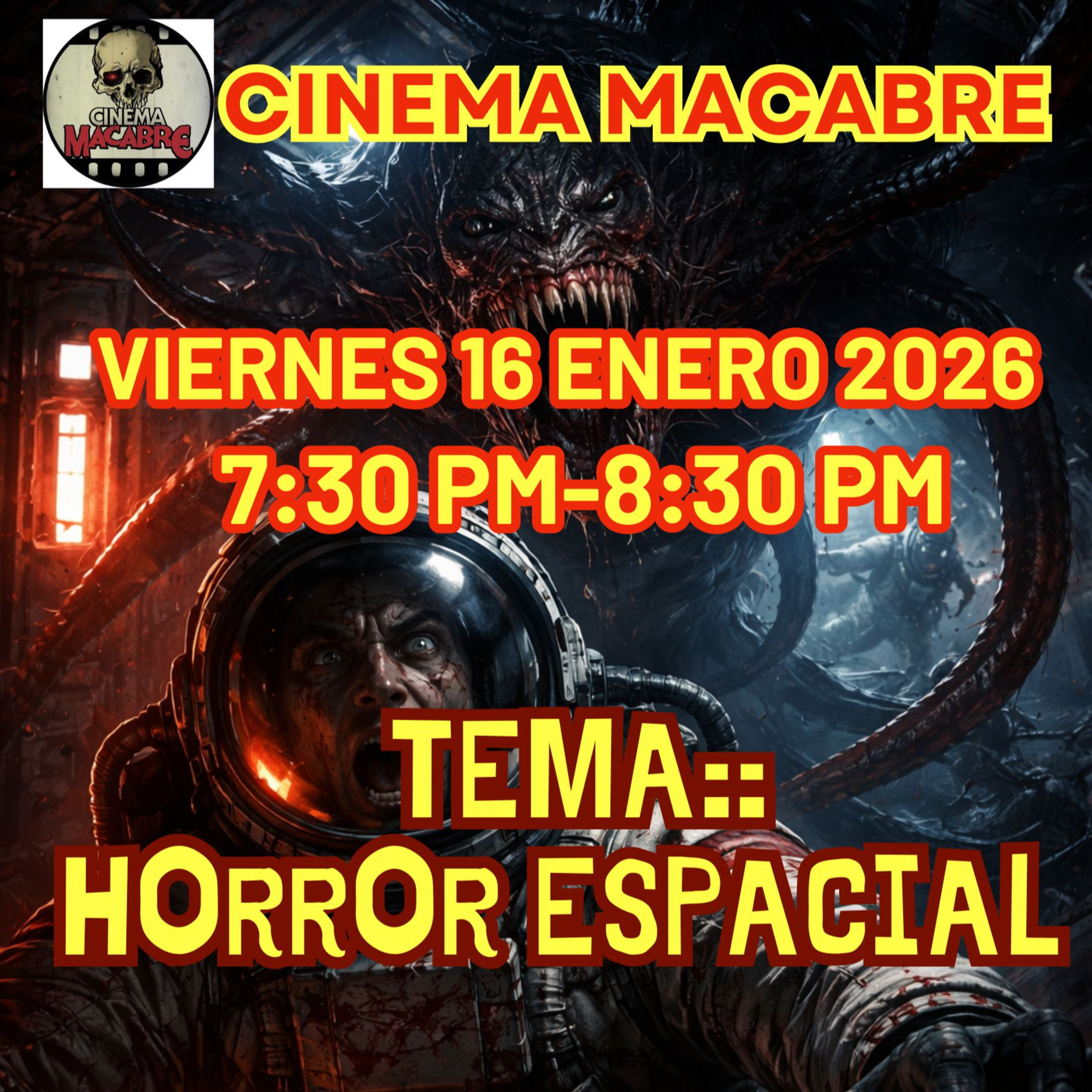Cinema Macabre 16 De Enero 2026 episode artwork