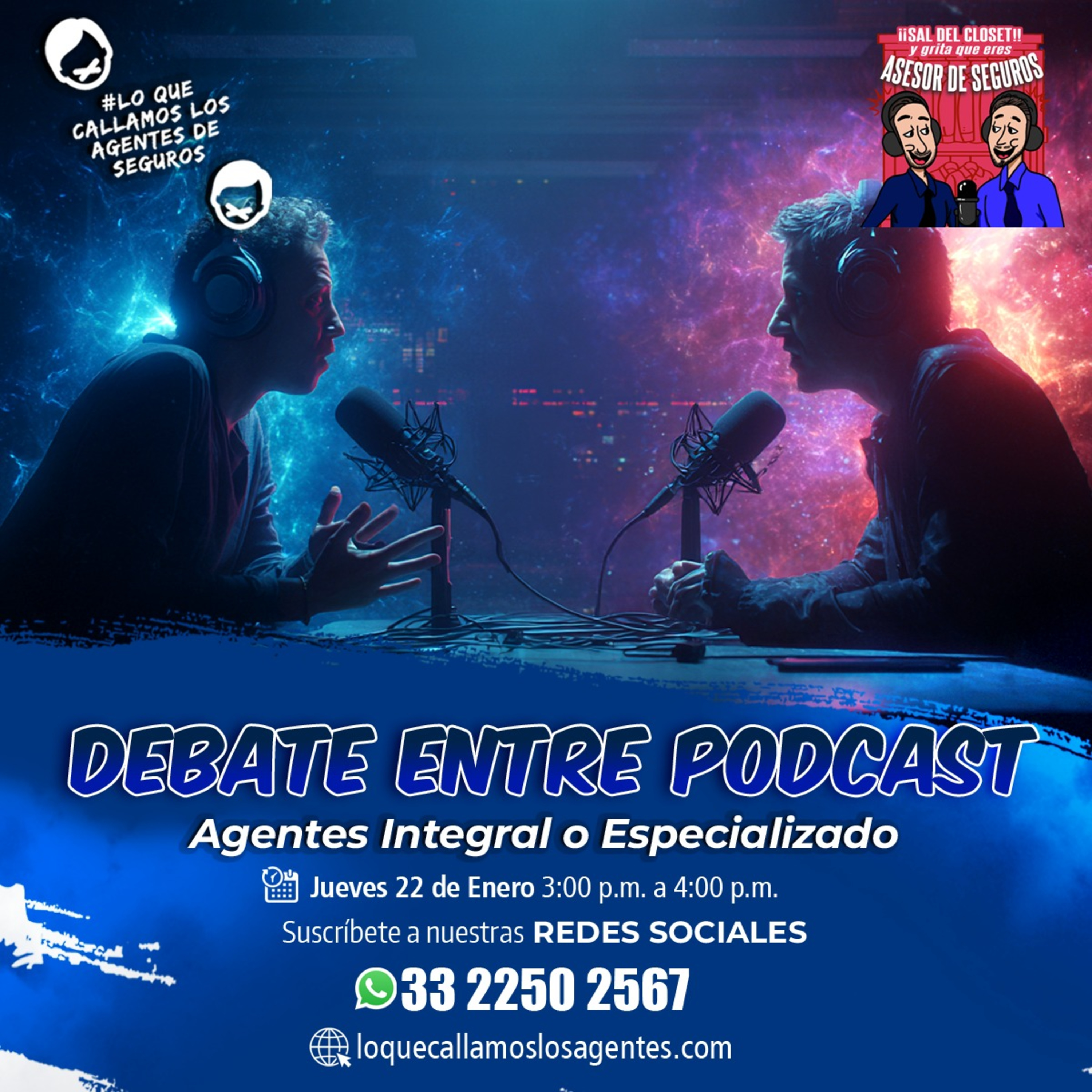 Lo Que Callanos Los Agentes De Seguros 22 De Enero 2026 episode artwork