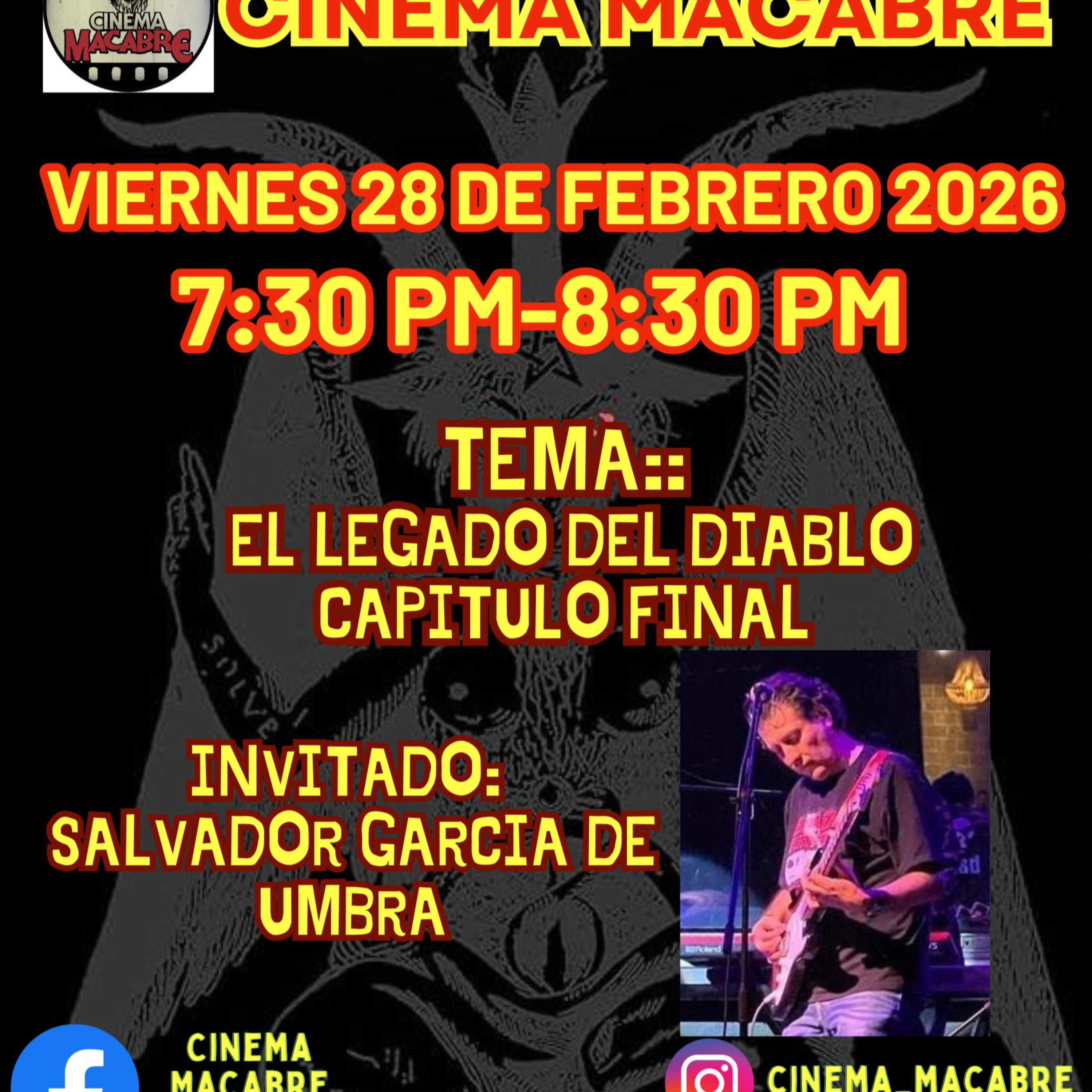 Cinema Macabre 27 De Febrero 2026 episode artwork
